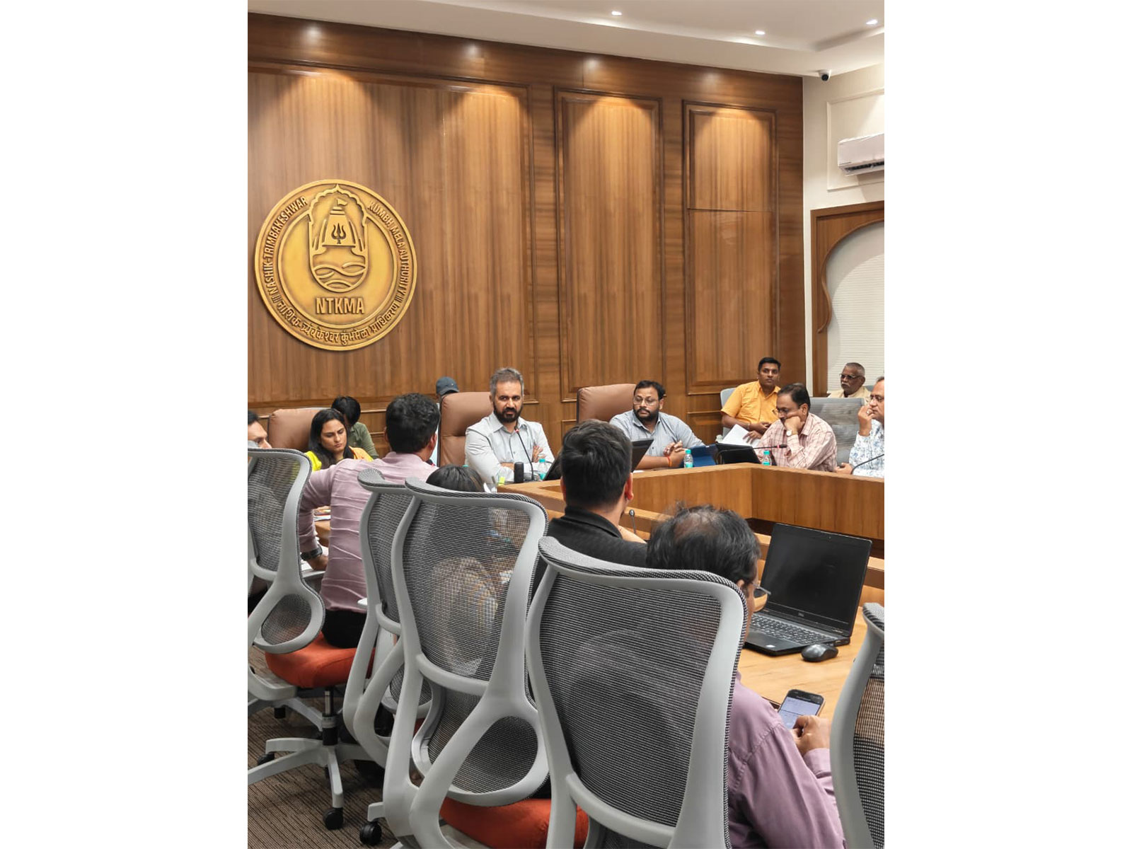 NTKMA review meeting chaired by Commissioner Shekhar Singh (Photo/NTKMA)