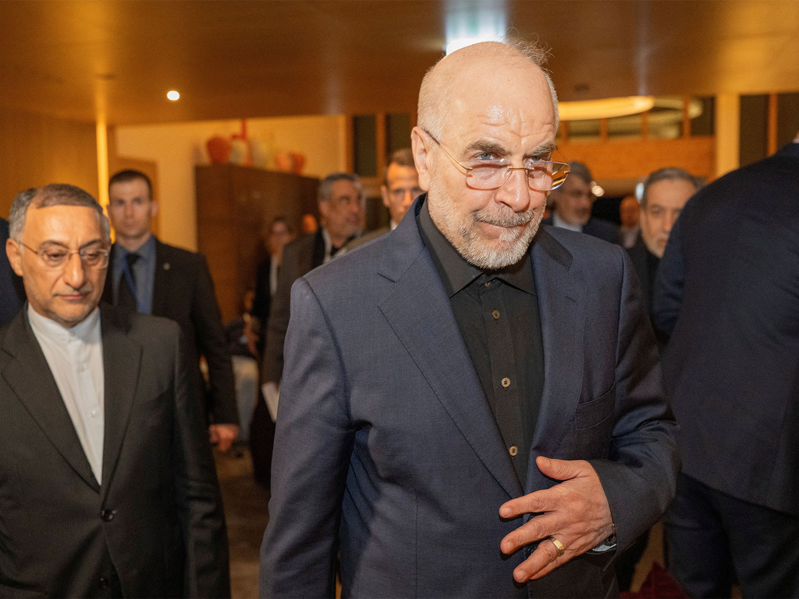 Iranian Parliament Speaker Mohammad Bagher Ghalibaf (File Photo/Reuters)
