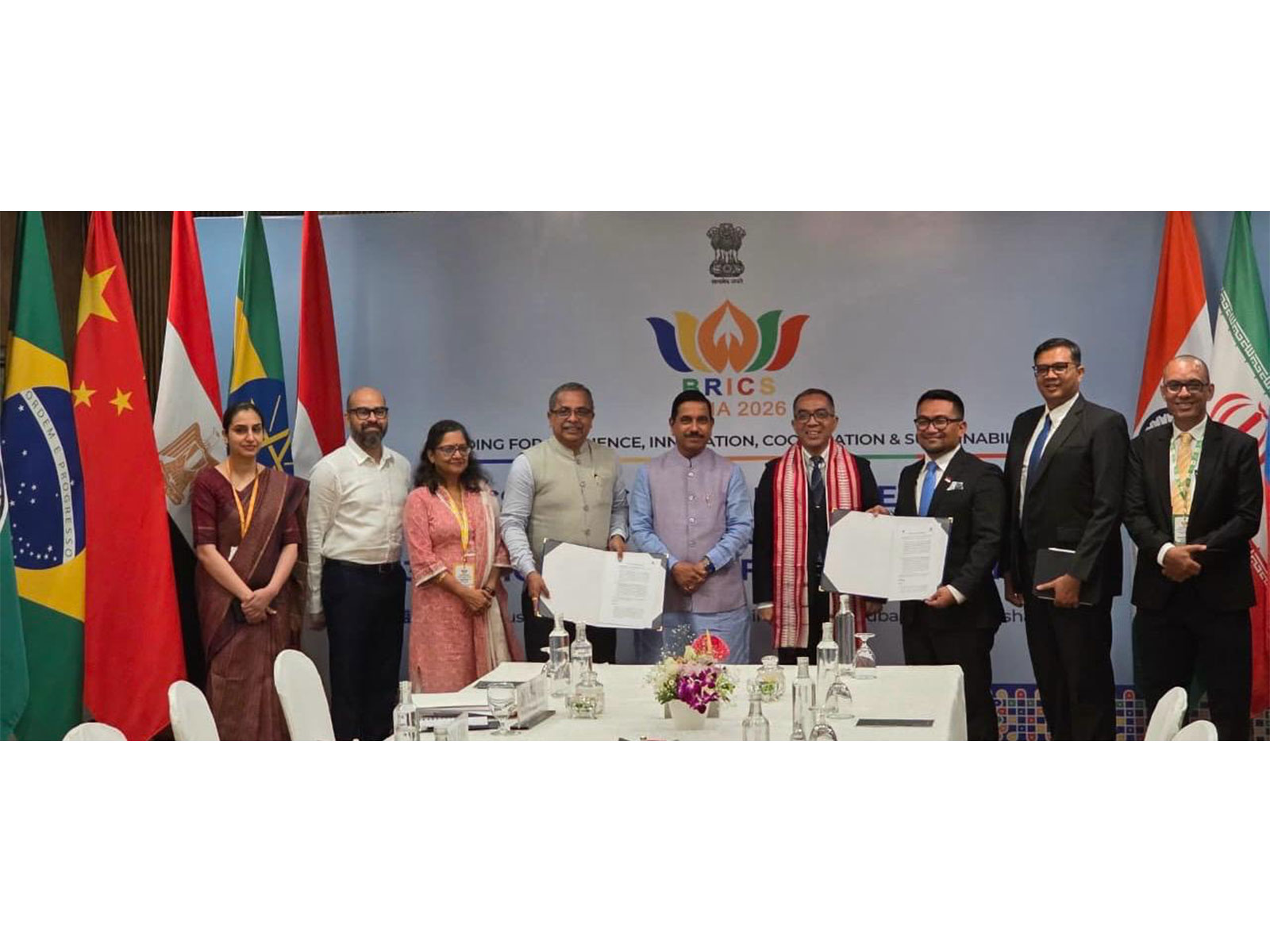 India and Indonesia sign an MoU to strengthen cooperation in higher education, research and innovation. (Photo/Embassy of India in Jakarta) India and Indonesia sign an MoU to strengthen cooperation in higher education, research and innovation. (Photo/Embassy of India in Jakarta)