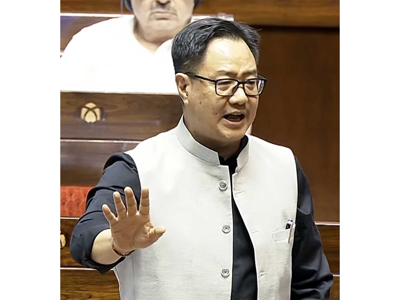 Union Parliamentary Affairs Minister Kiren Rijiju (File photo/ANI)