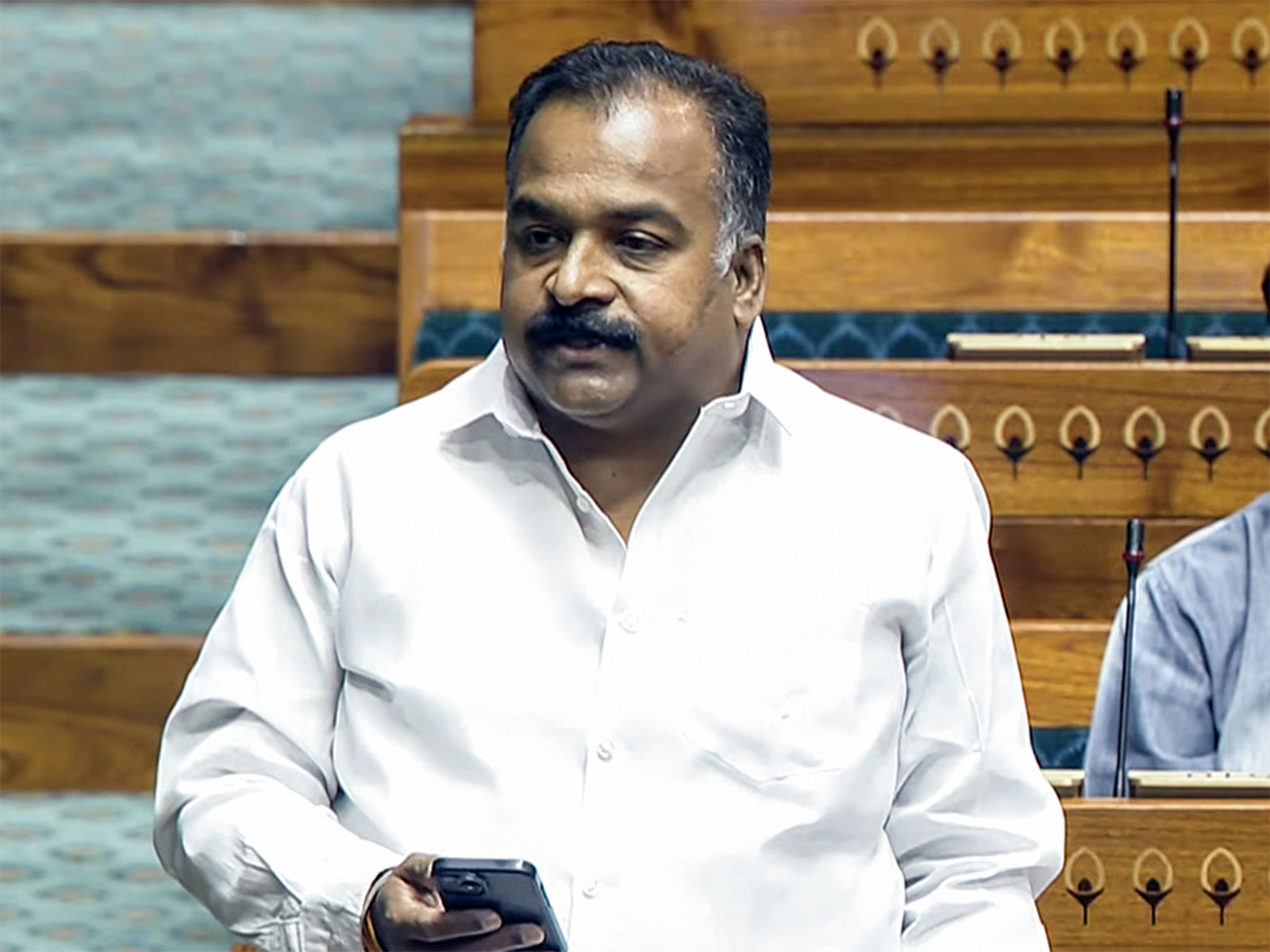 Congress MP Manickam Tagore (File Photo/ANI) Congress MP Manickam Tagore (File Photo/ANI)