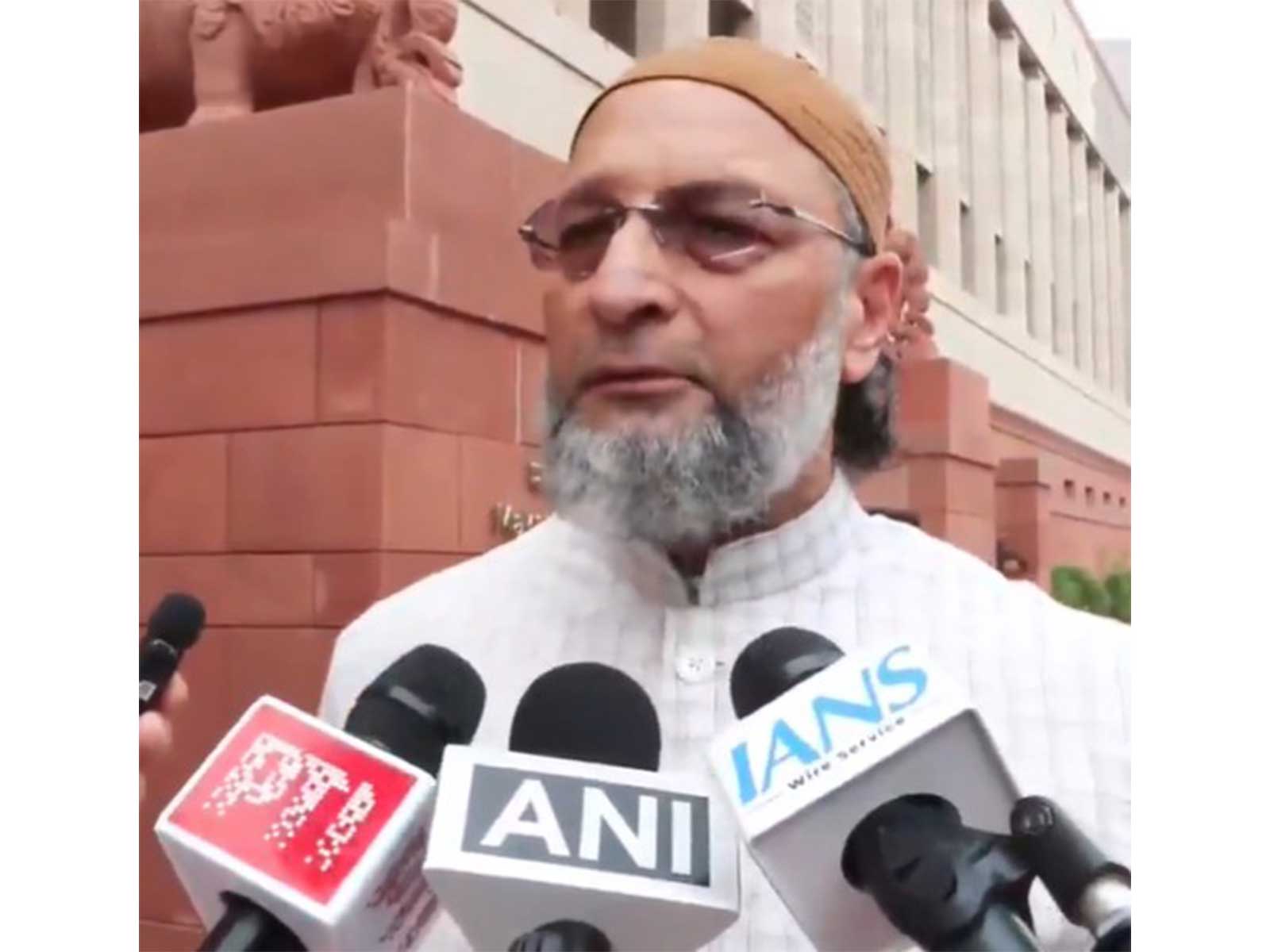 AIMIM MP Asaduddin Owaisi (Photo/ANI)