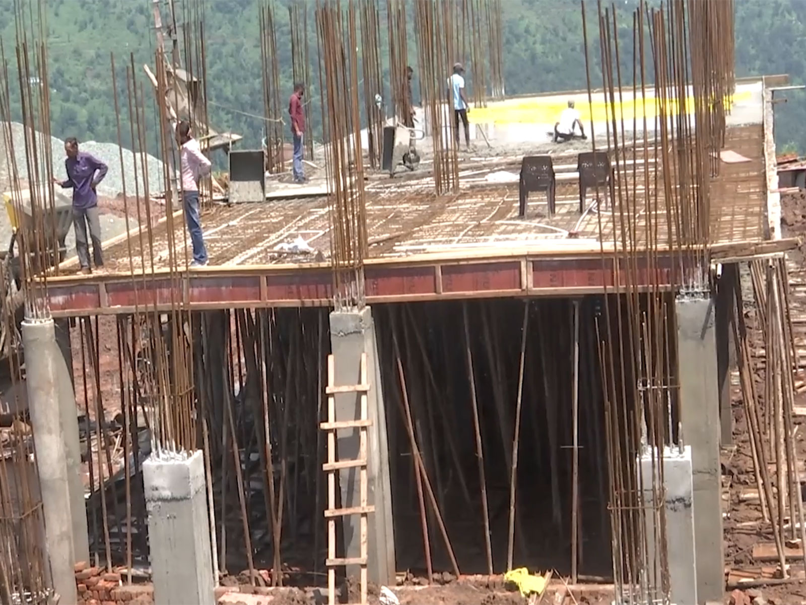 Visual from development site (Photo/ANI) Visual from development site (Photo/ANI)