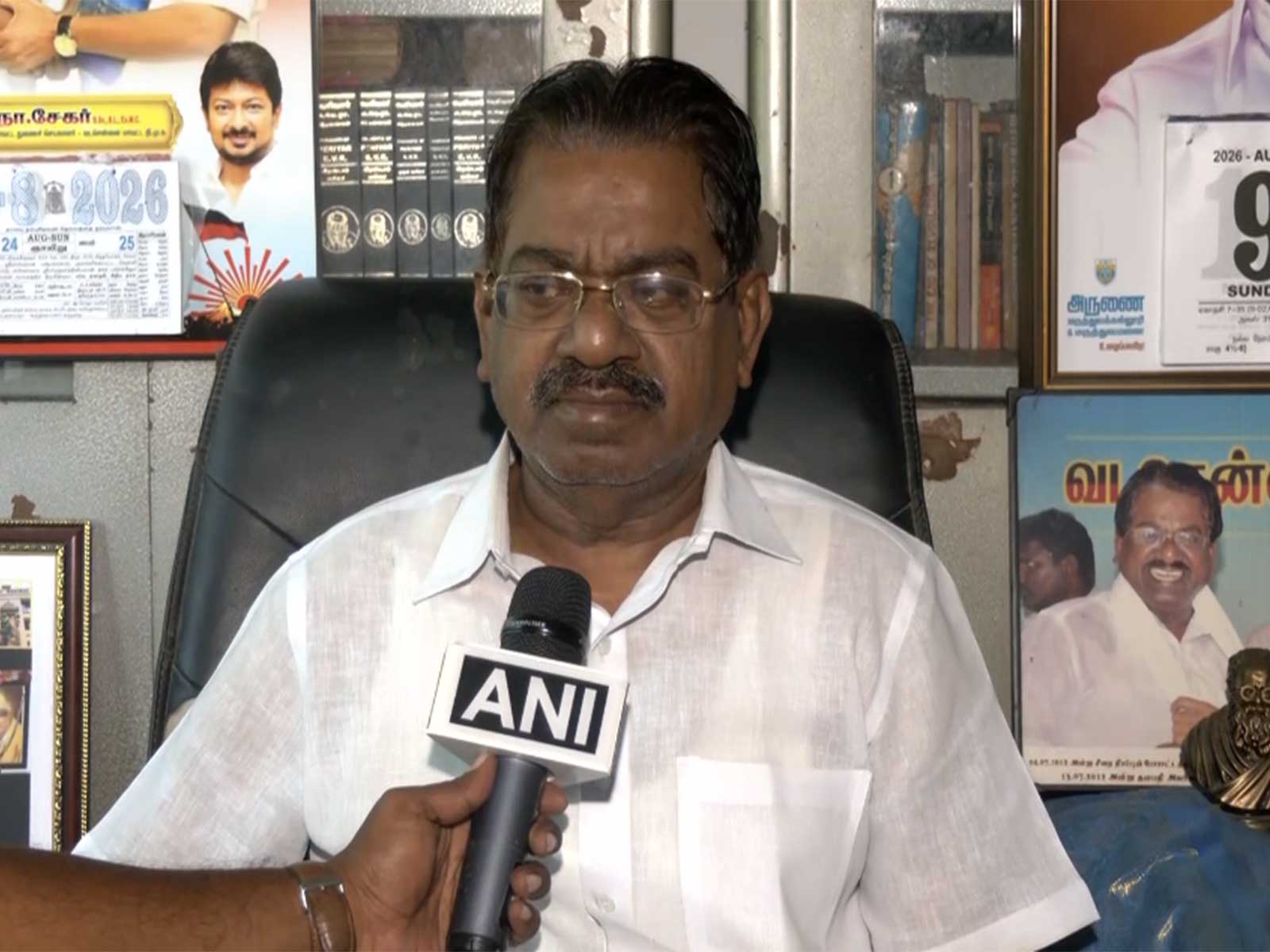 DMK spokesperson TKS Elangovan (Photo/ANI)