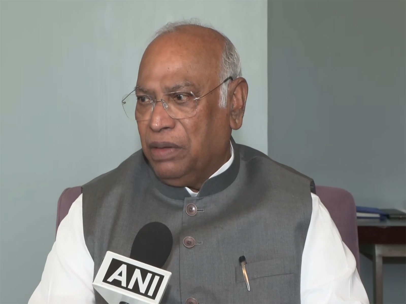 Congress President Mallikarjun Kharge (Photo/ANI)