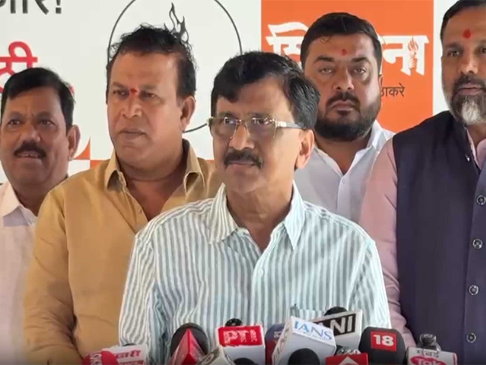 Shiv Sena (UBT) MP Sanjay Raut (Photo/ANI)