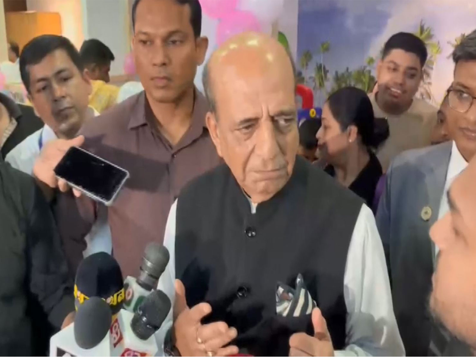Indian High Commissioner to Bangladesh Dinesh Trivedi (Photo/ANI) Indian High Commissioner to Bangladesh Dinesh Trivedi (Photo/ANI)