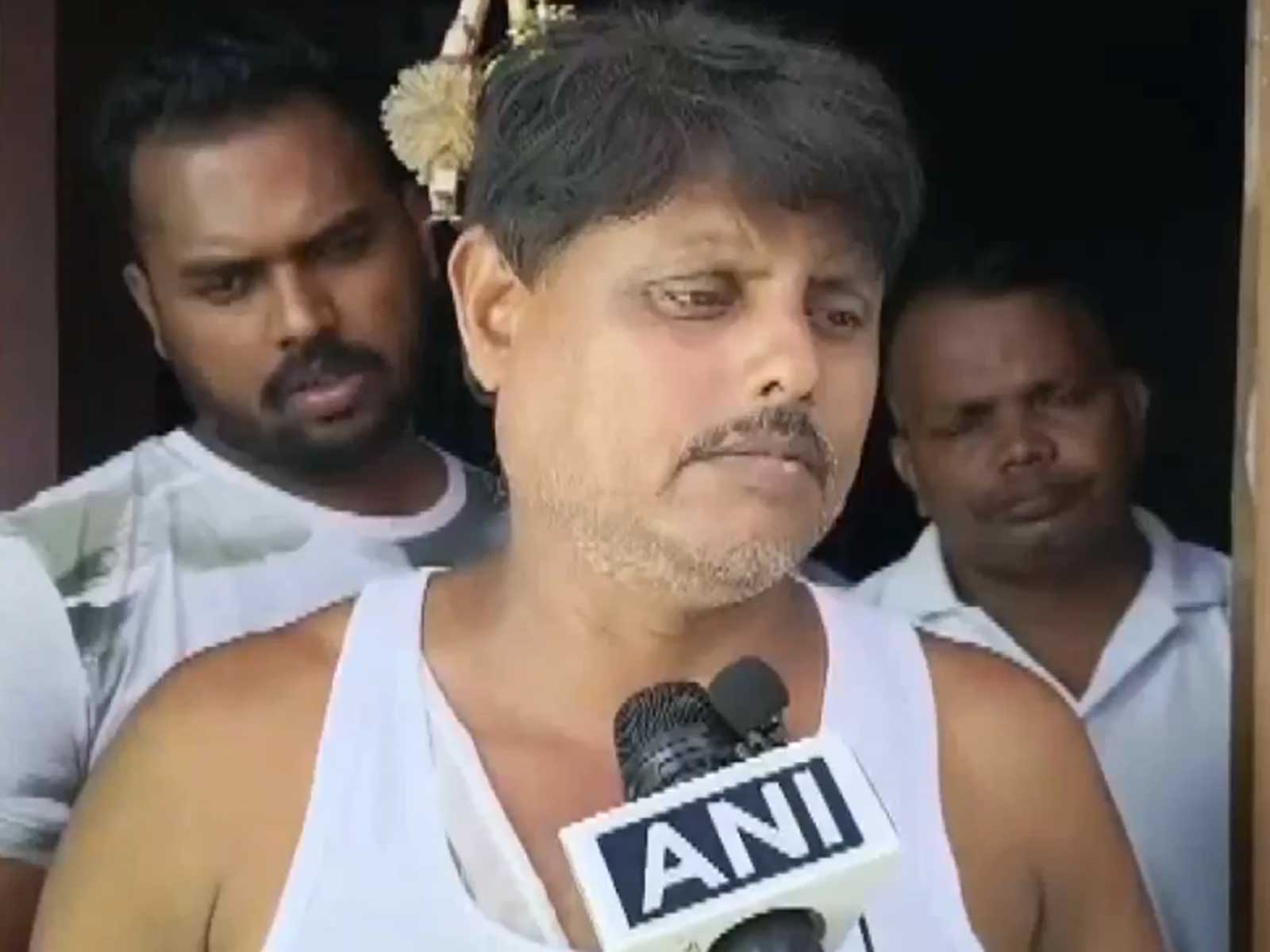 Shambhu Keot brother of deceased TMC worker Birju Keot (Photo/ANI) Shambhu Keot brother of deceased TMC worker Birju Keot (Photo/ANI)