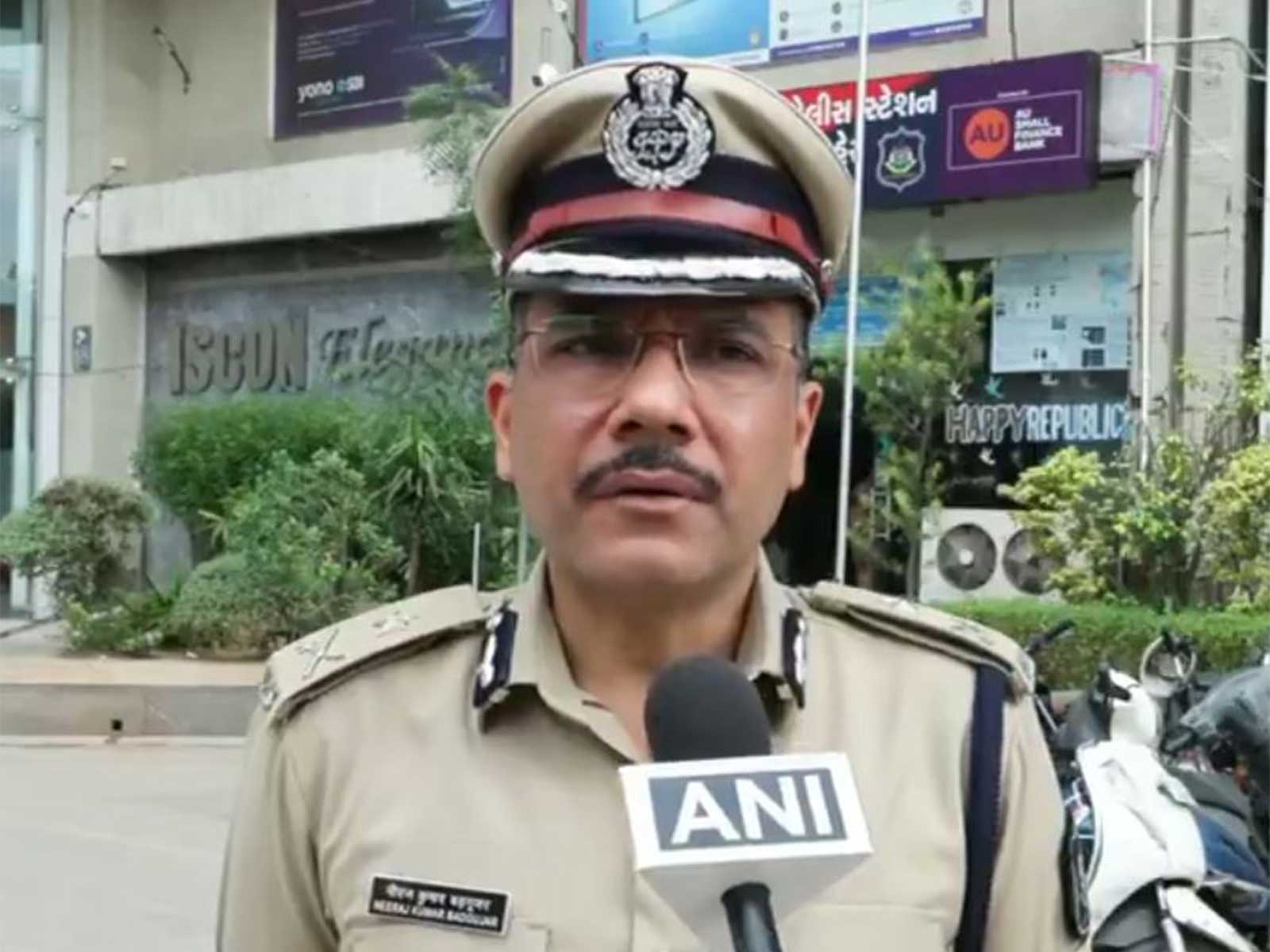Neeraj Badgujar, JPC Sector 1, Ahmedabad Police (Photo/ANI) Neeraj Badgujar, JPC Sector 1, Ahmedabad Police (Photo/ANI)