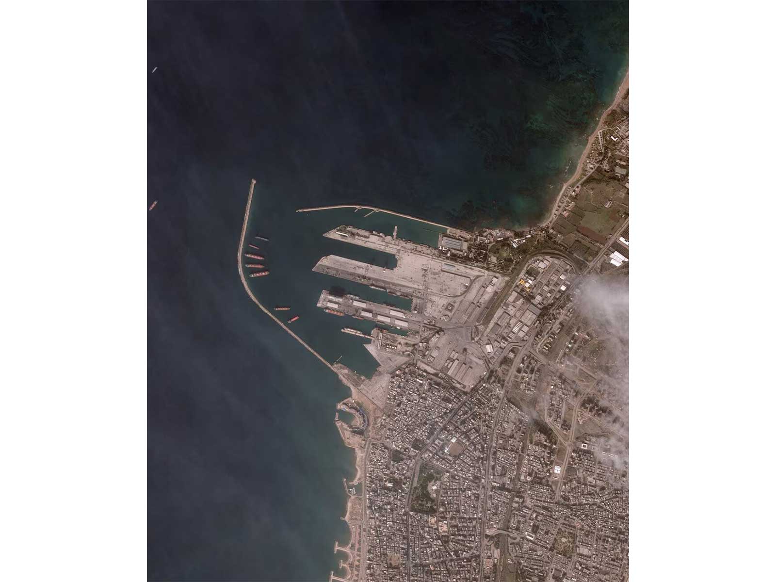 A satellite image captures Russia’s Mediterranean fleet off the coast of Tartous, Syria, after departing from the Russian naval facility following the ousting of President Bashar al-Assad by Syrian rebels. (Photo/Reuters)