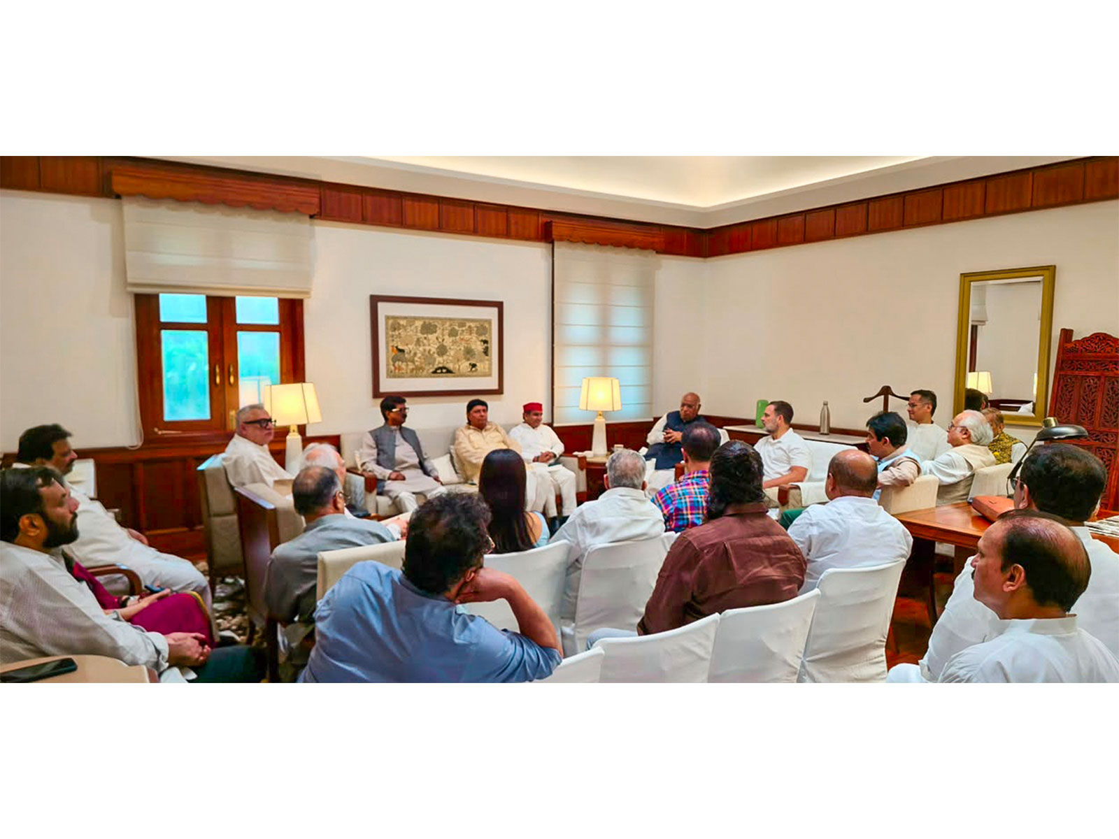 INDIA bloc meeting on August 6 (File photo/ANI)