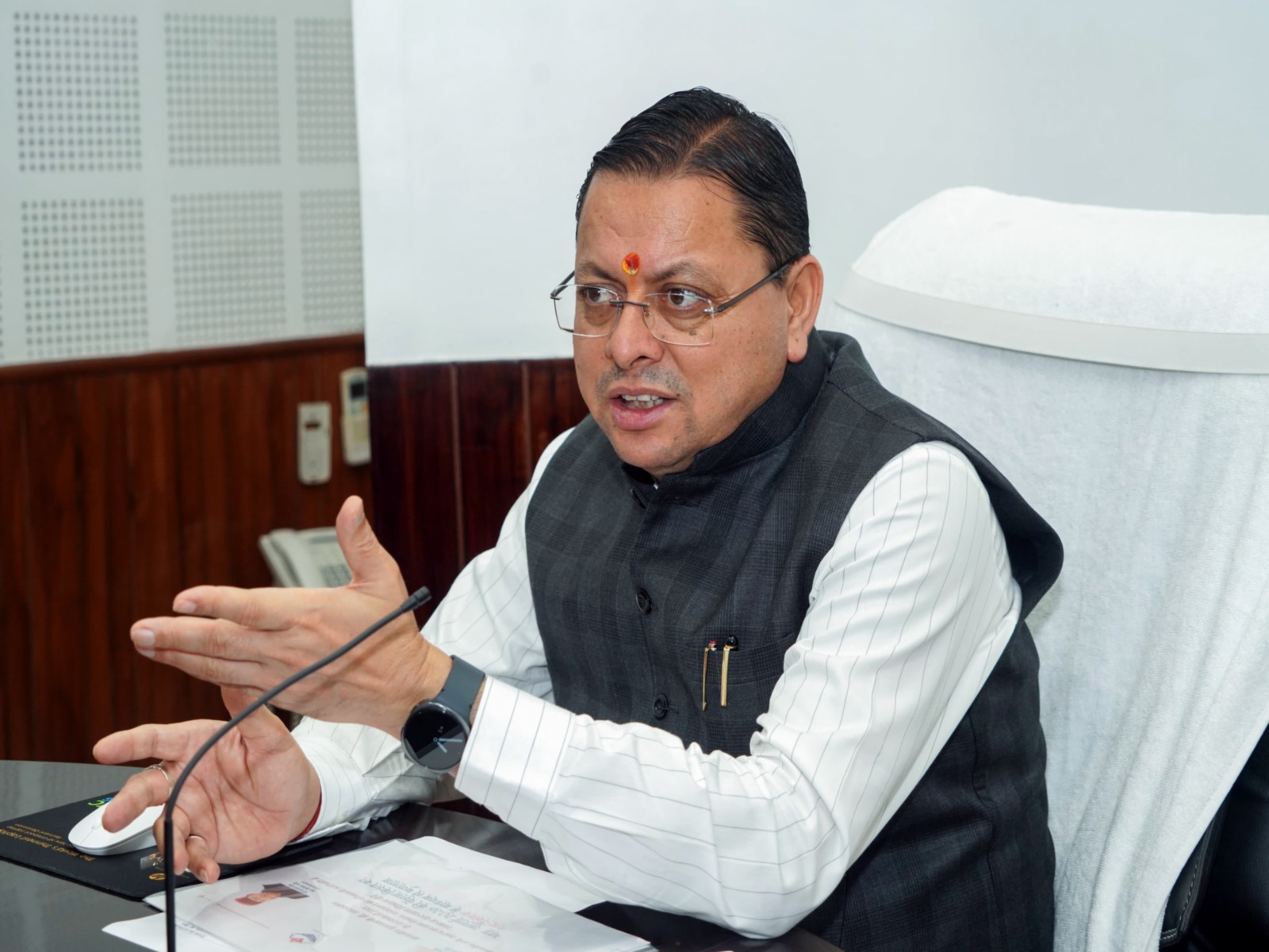 Uttarakhand CM Pushkar Singh Dhami (File photo/ANI)
