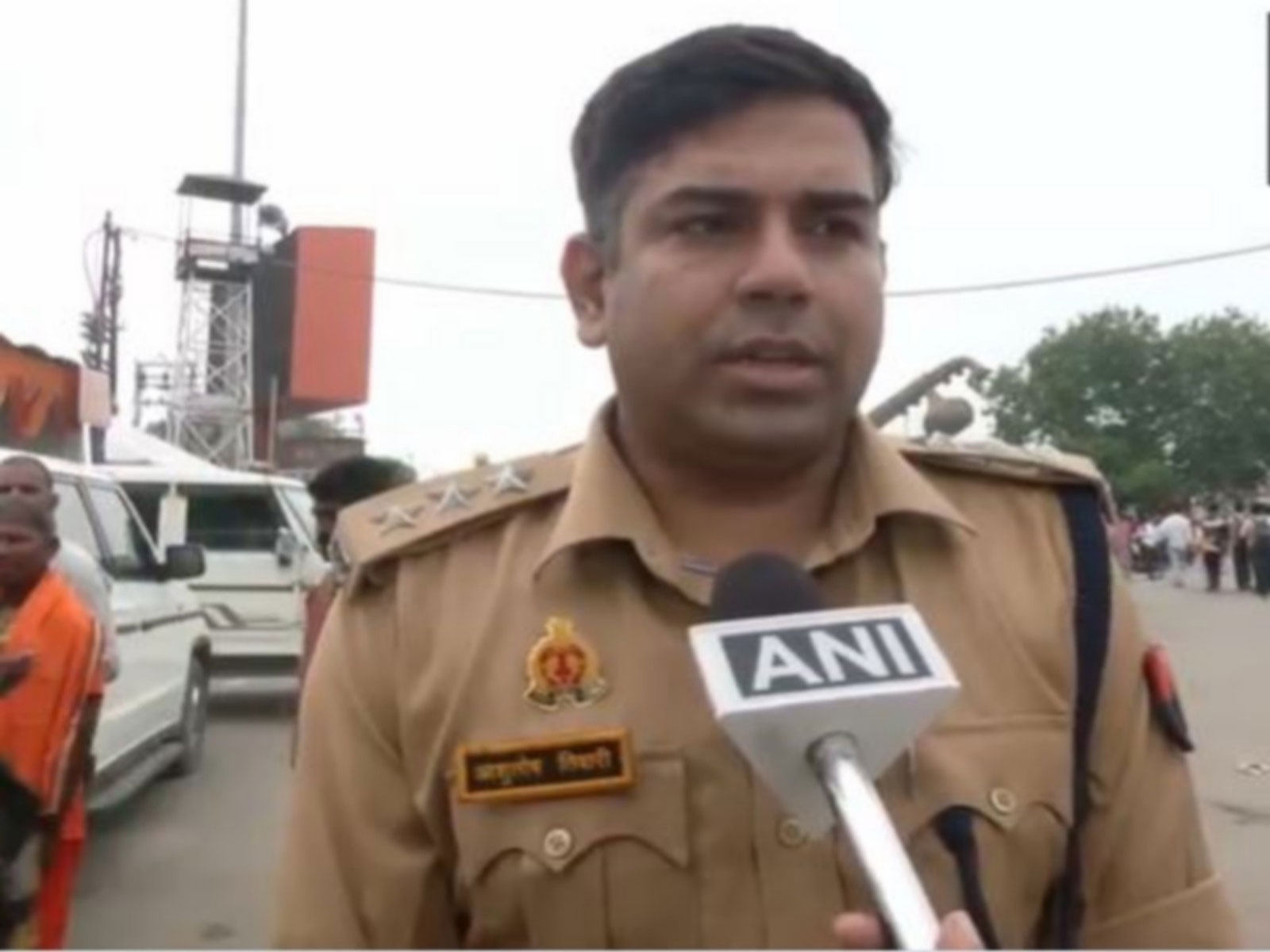 Ayodhya Circle Officer Ashutosh Tiwari (Photo/ANI) Ayodhya Circle Officer Ashutosh Tiwari (Photo/ANI)