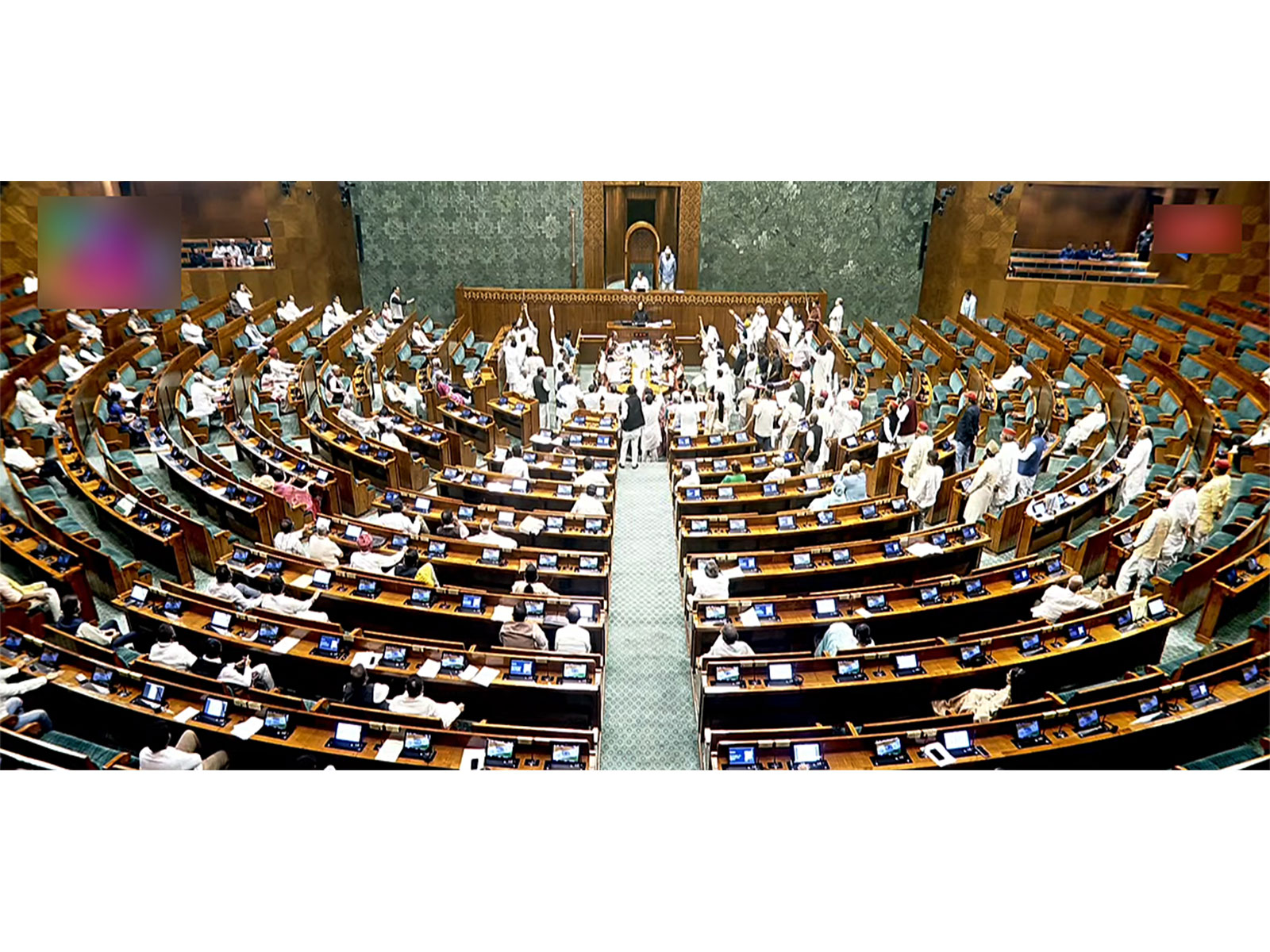 Visual from Lok Sabha (Photo/ANI) Visual from Lok Sabha (Photo/ANI)