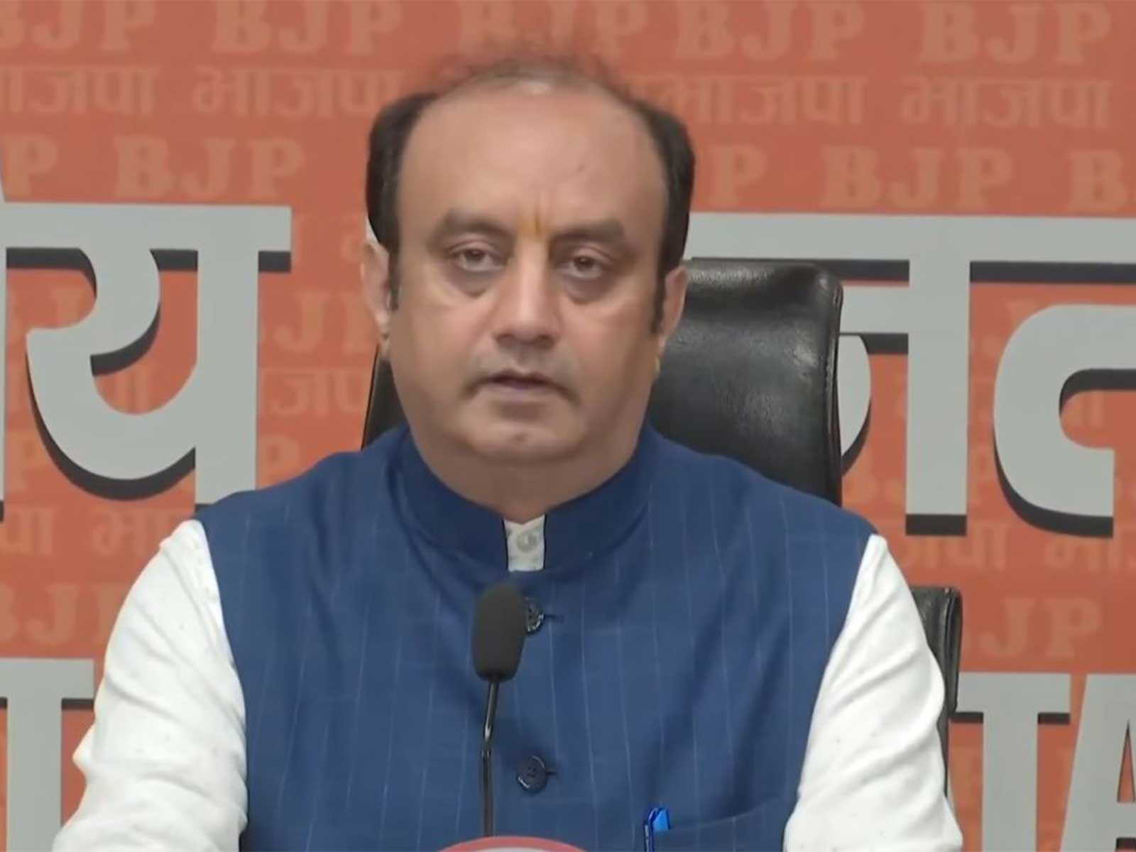 BJP National Spokesperson Sudhanshu Trivedi (Photo/ANI)