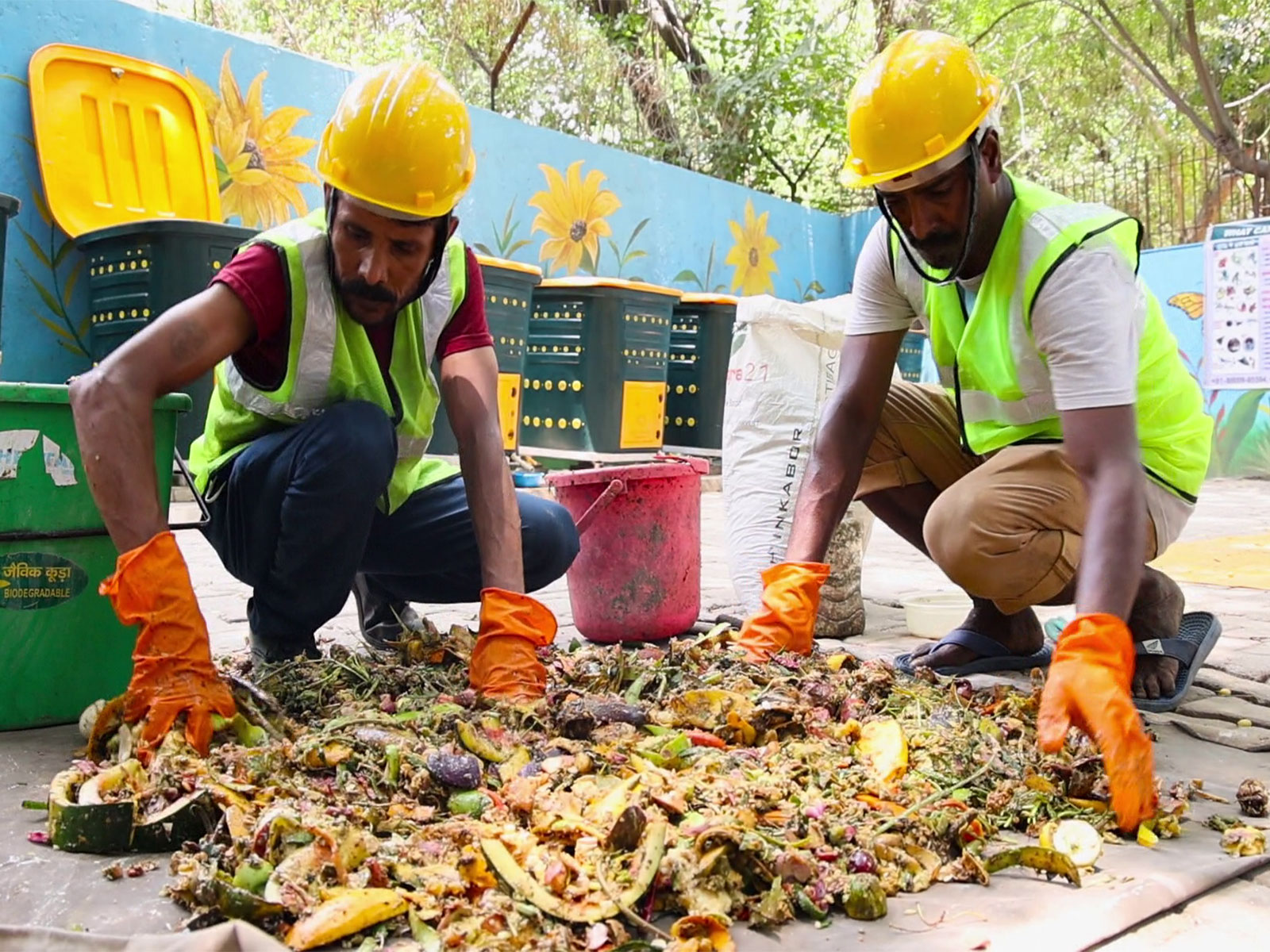 Delhi colony turns waste into a zero-landfill success story (Photo/ANI) Delhi colony turns waste into a zero-landfill success story (Photo/ANI)