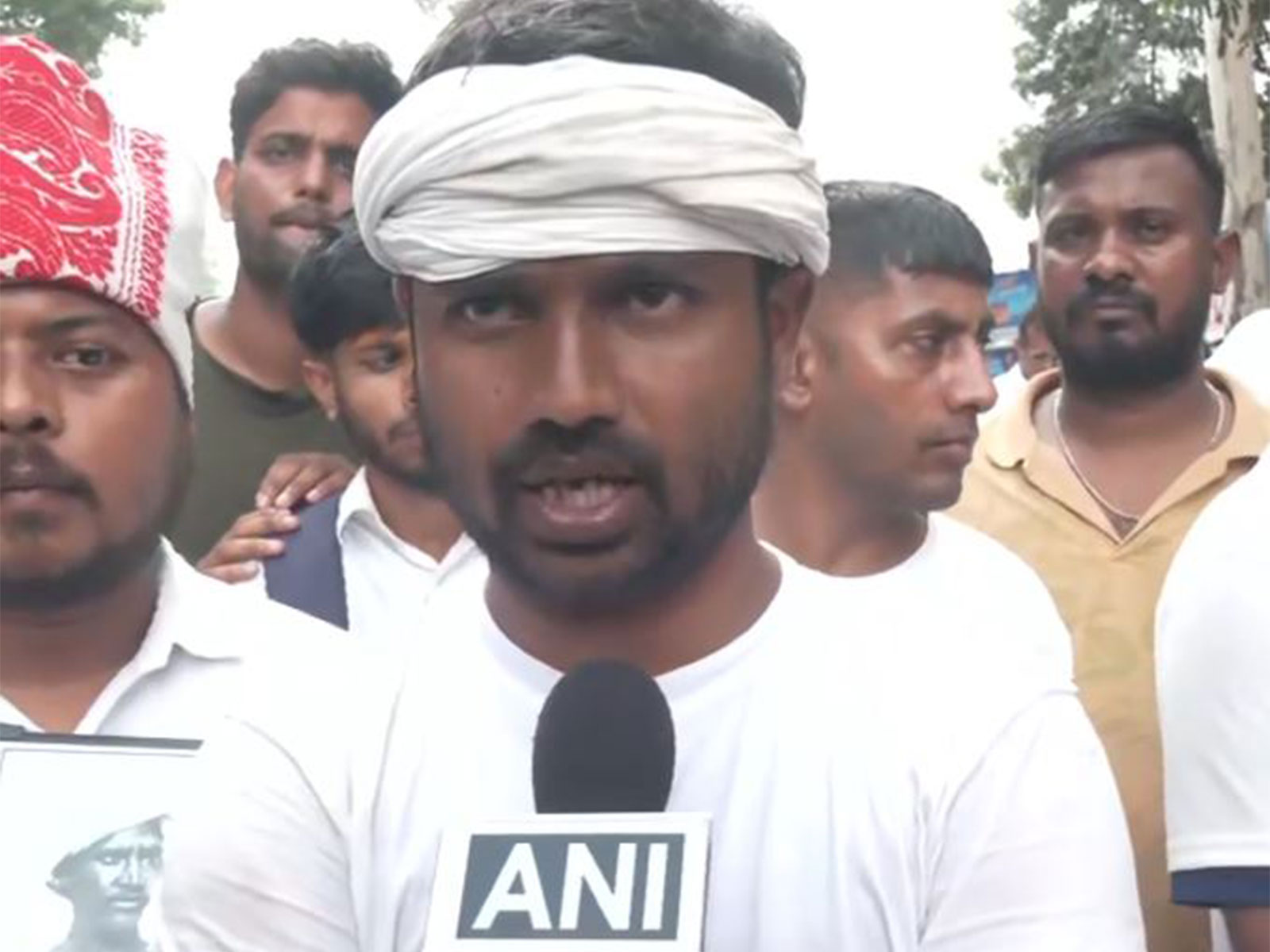 Student leader Ravindra Paswan (Photo/ANI)