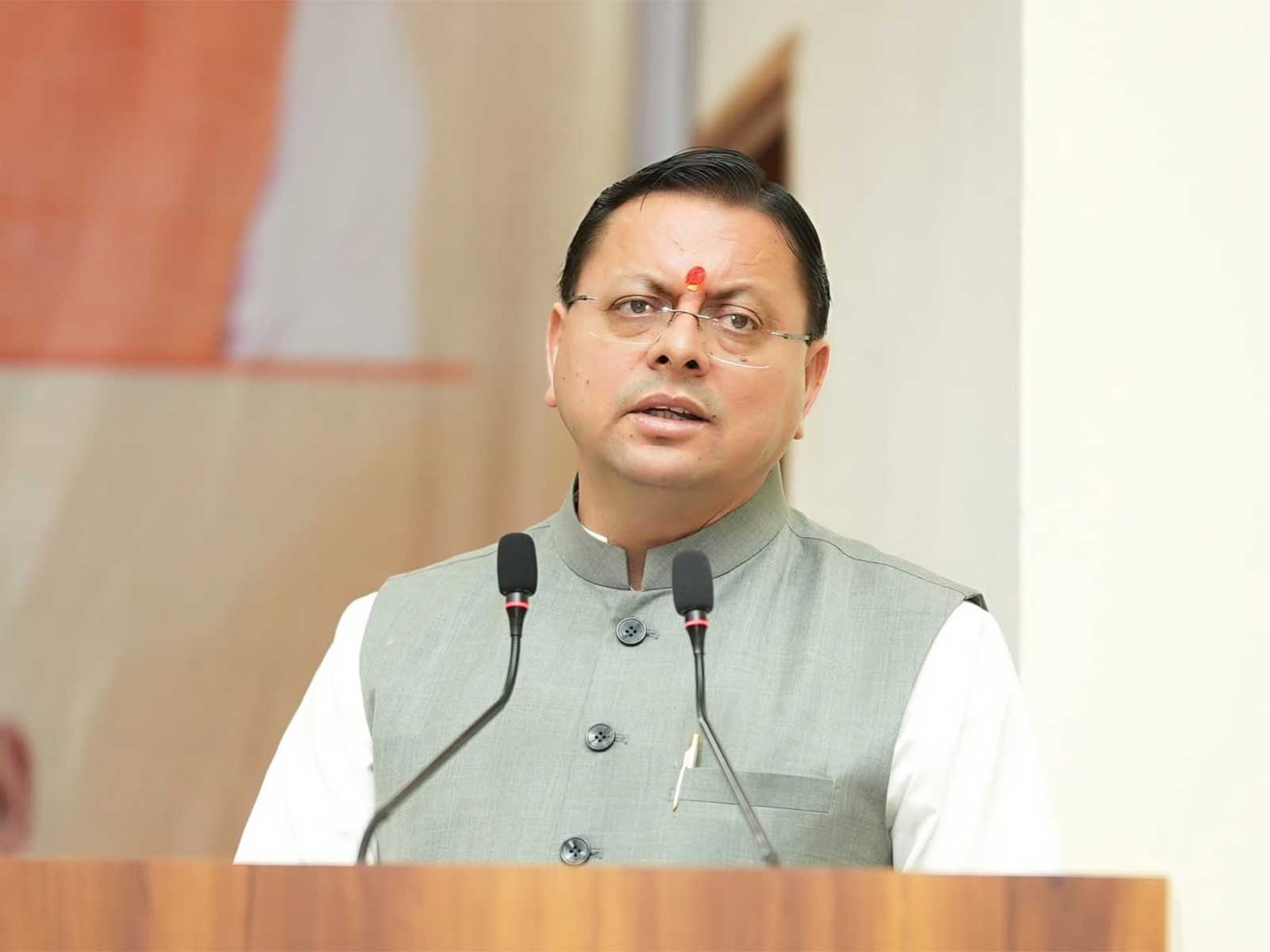 Uttarakhand Chief Minister Pushkar Singh Dhami (Photo/Uttarakhand CMO)