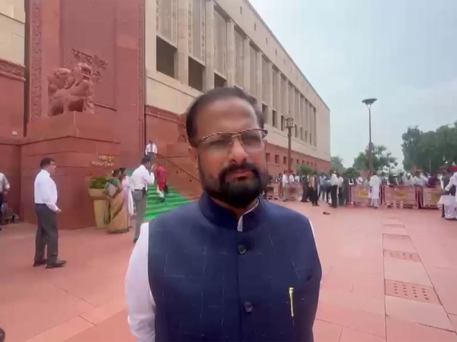 Shiv Sena MP Naresh Mhaske (Photo/ANI) Shiv Sena MP Naresh Mhaske (Photo/ANI)
