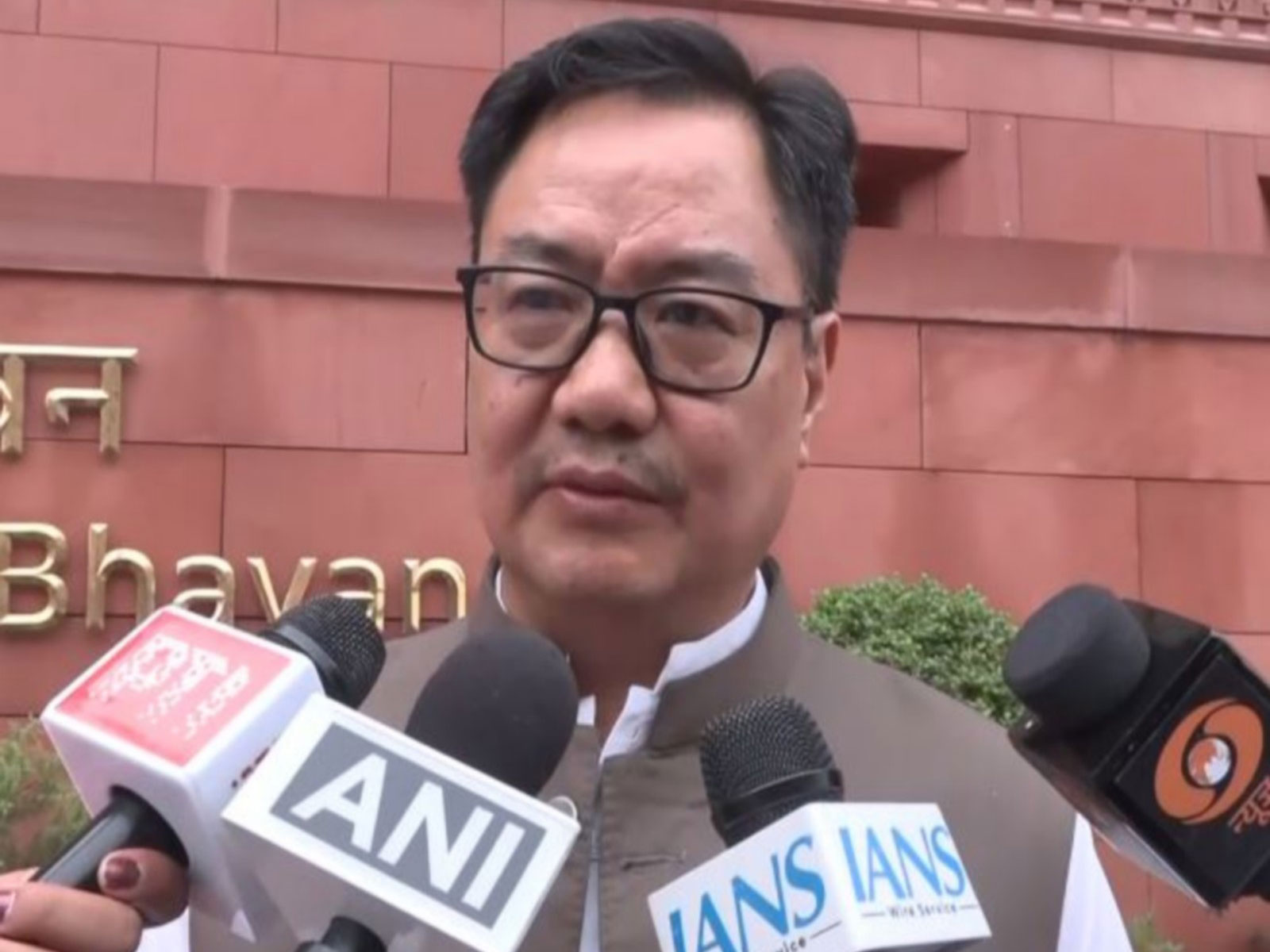 Union Parliamentary Affairs Minister Kiren Rijiju (Photo/ANI)