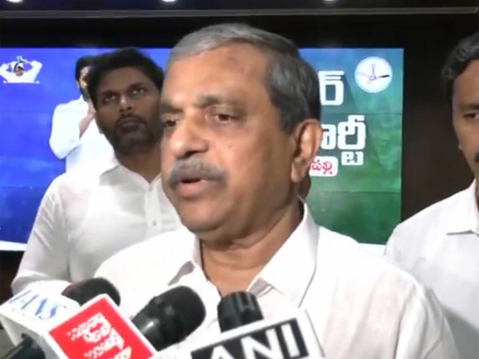 YSRCP State Coordinator Sajjala Ramakrishna Reddy (Photo/ANI)