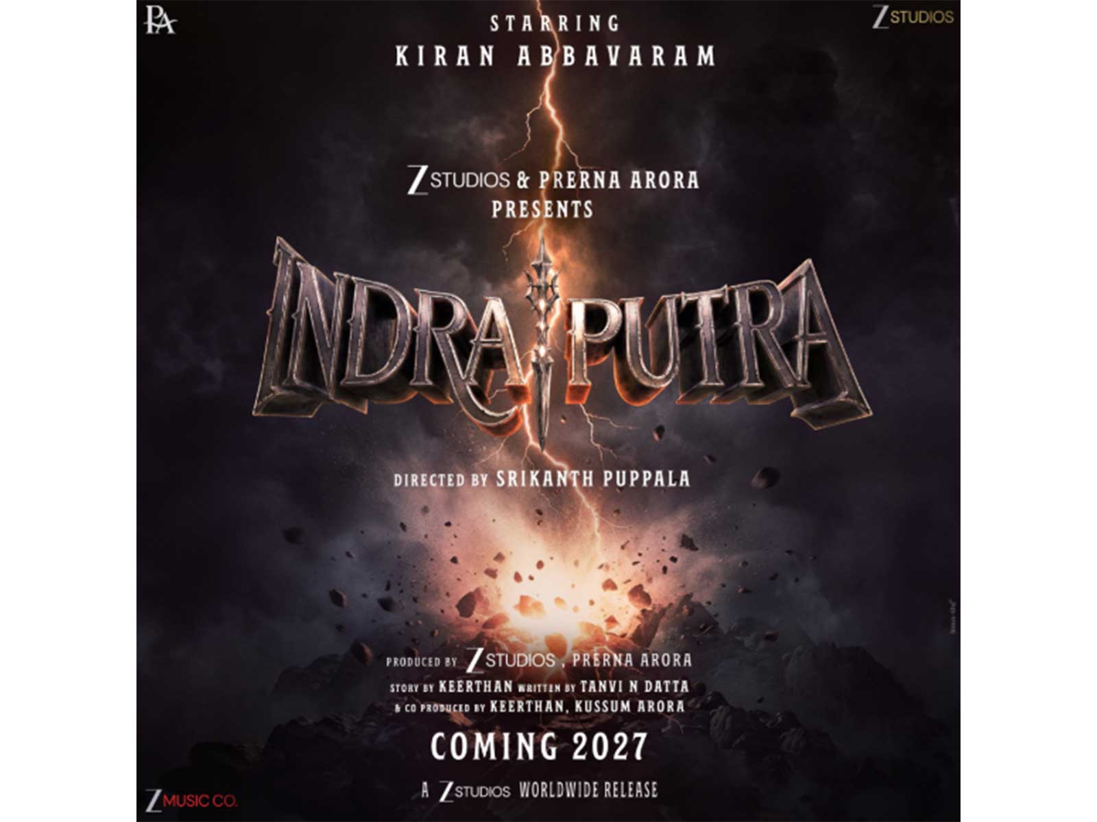 Indraputra (Photo/X@Kiran_Abbavaram)