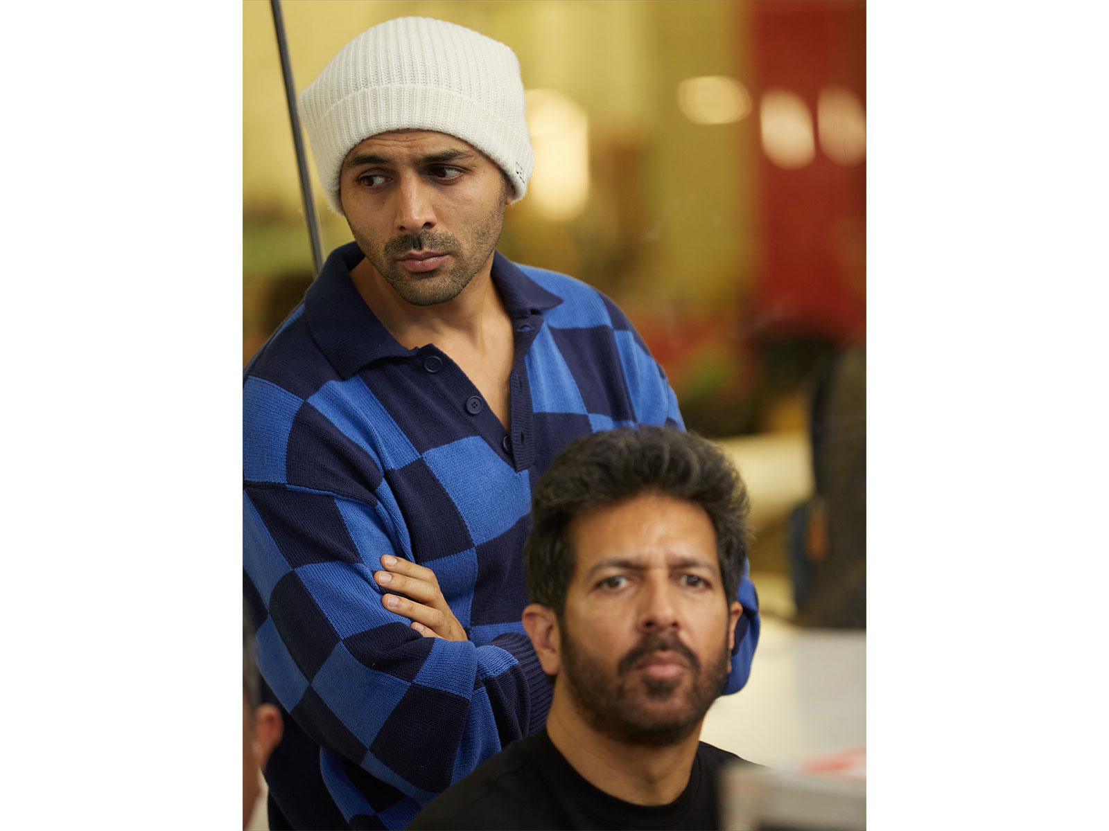 Filmmaker Kabir Khan with Kartik Aaryan (Photo/Instagram@kabirkhankk)