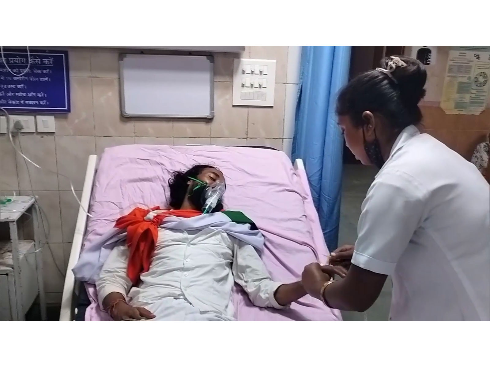 Student leader Devendra Nath Mahto (Photo/ANI)