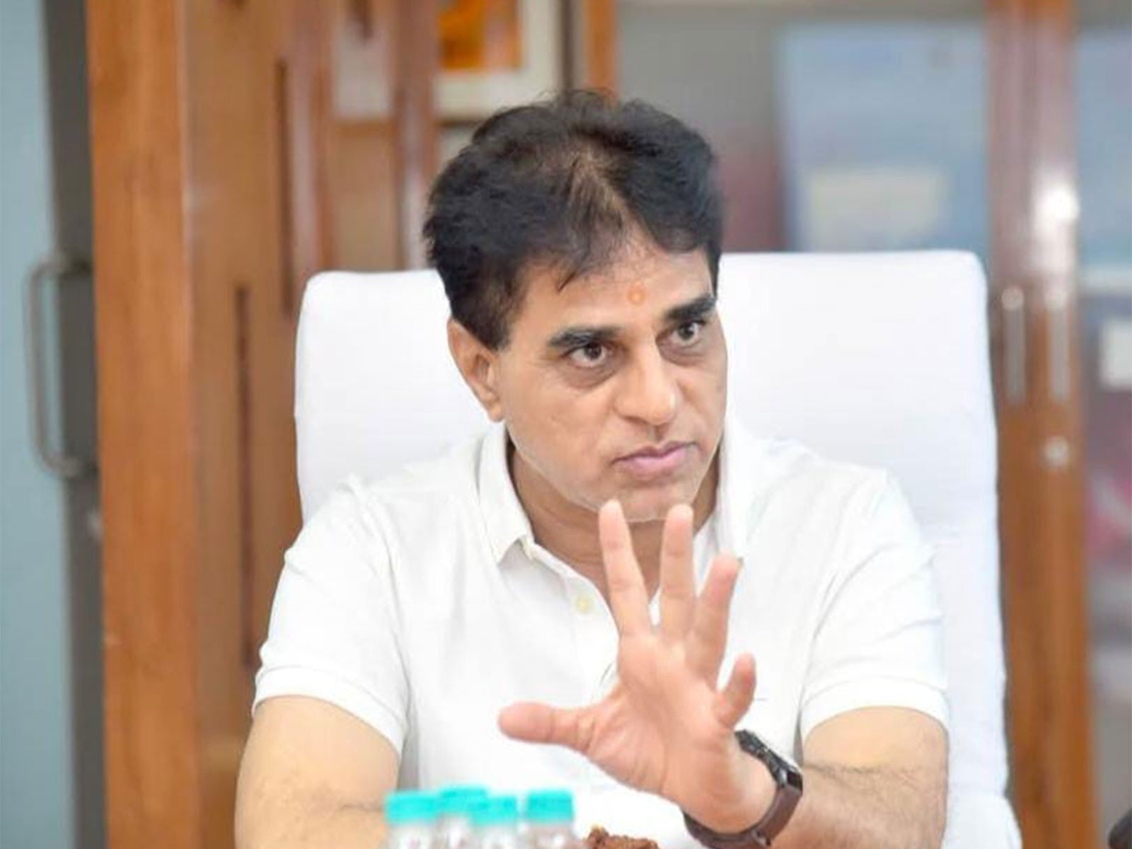Gujarat Health Minister Praful Pansheriya (Photo/Gujarat CMO) Gujarat Health Minister Praful Pansheriya (Photo/Gujarat CMO)