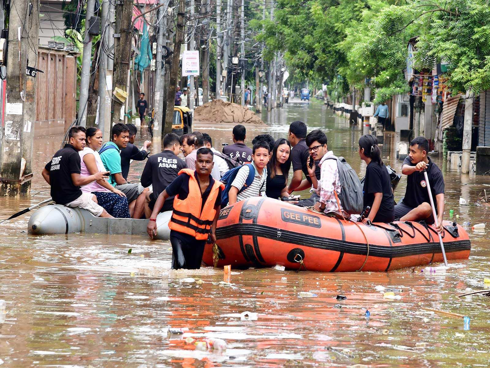 Flood situation in Assam worsens, death toll rises to 101 (PhotoANI)