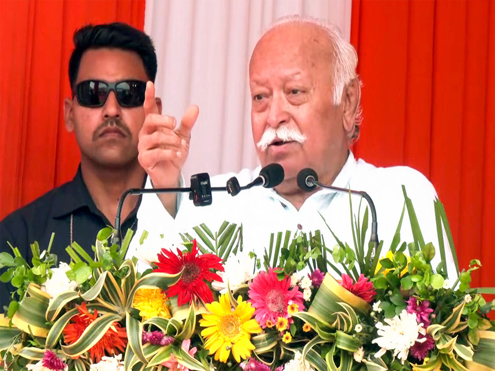 Rashtriya Swayamsevak Sangh (RSS) chief Mohan Bhagwat (File Photo/ANI) Rashtriya Swayamsevak Sangh (RSS) chief Mohan Bhagwat (File Photo/ANI)