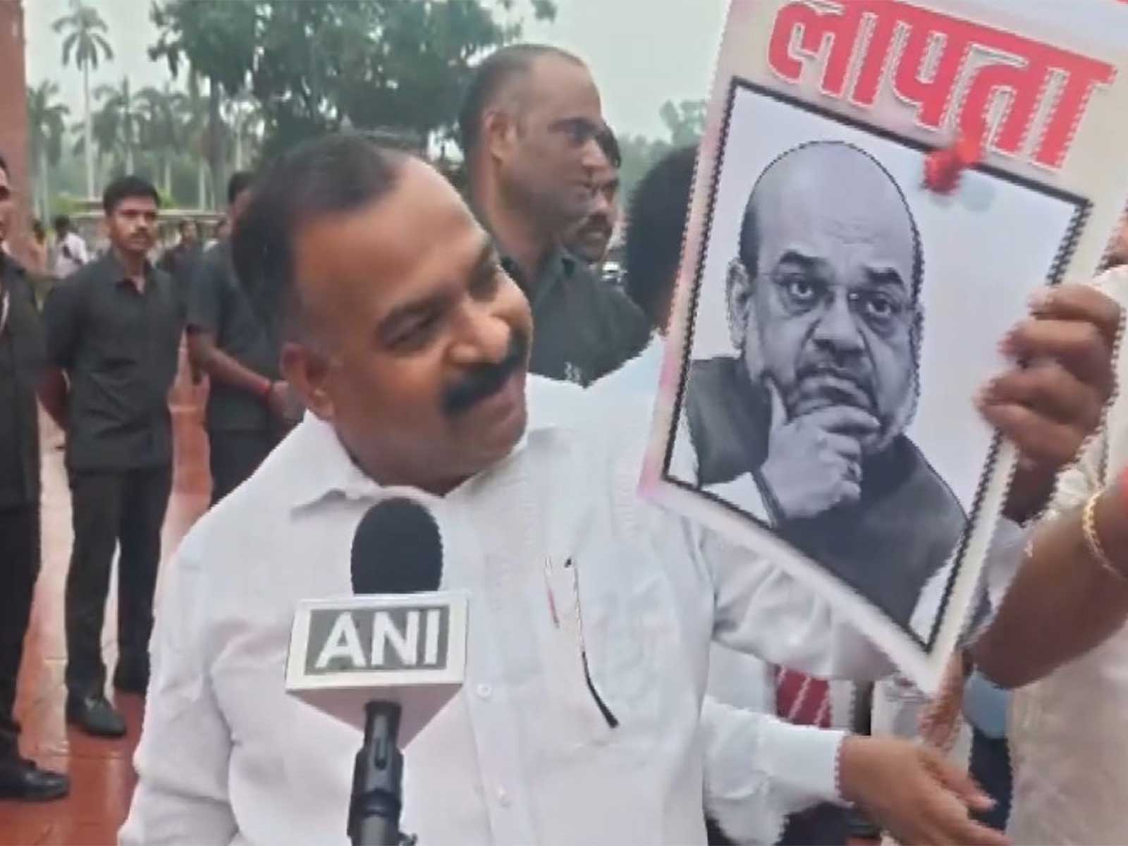 Congress MP Manickam Tagore (Photo/ANI) Congress MP Manickam Tagore (Photo/ANI)