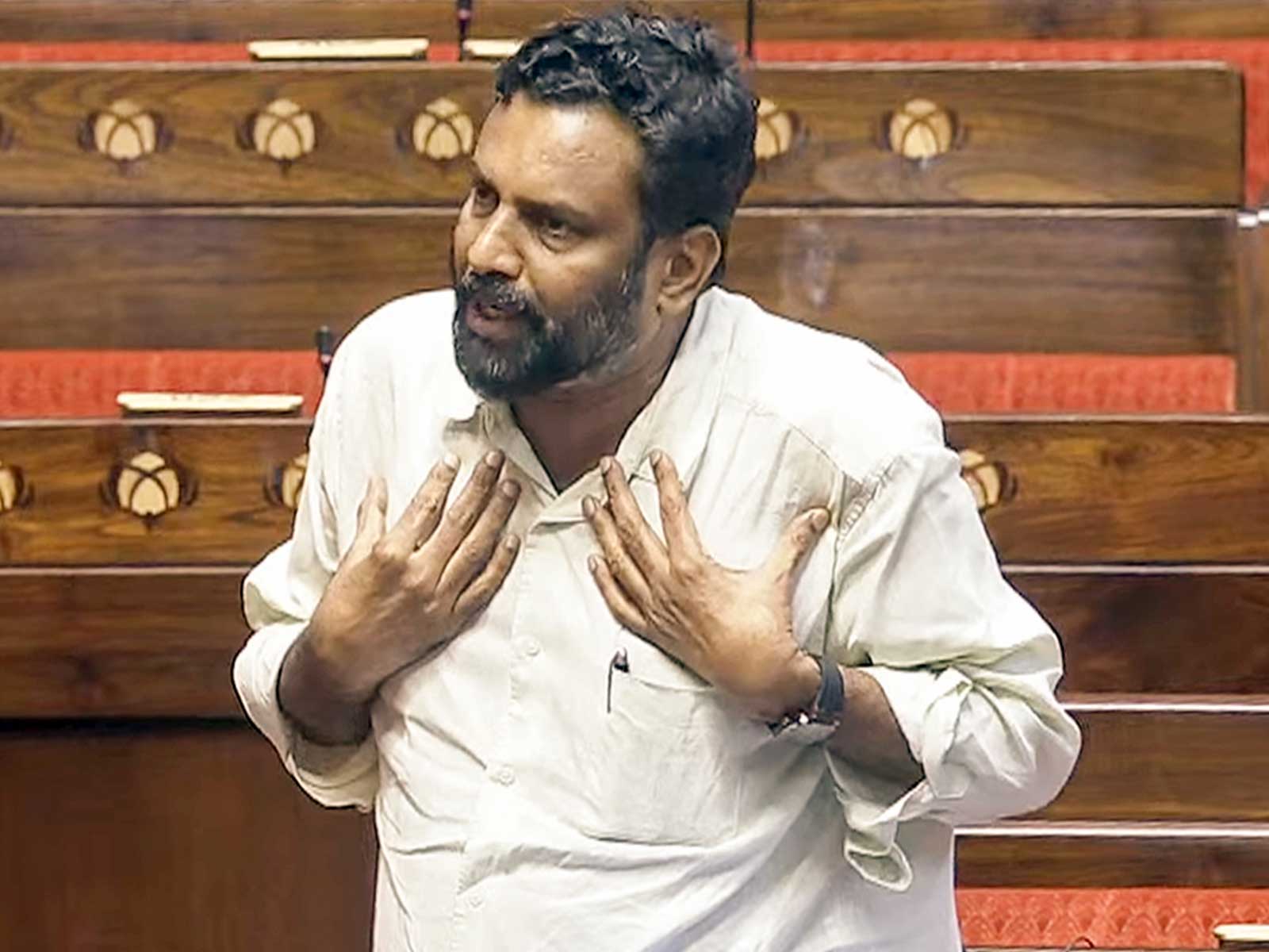 CPI MP P. Sandosh Kumar (PhotoANI)