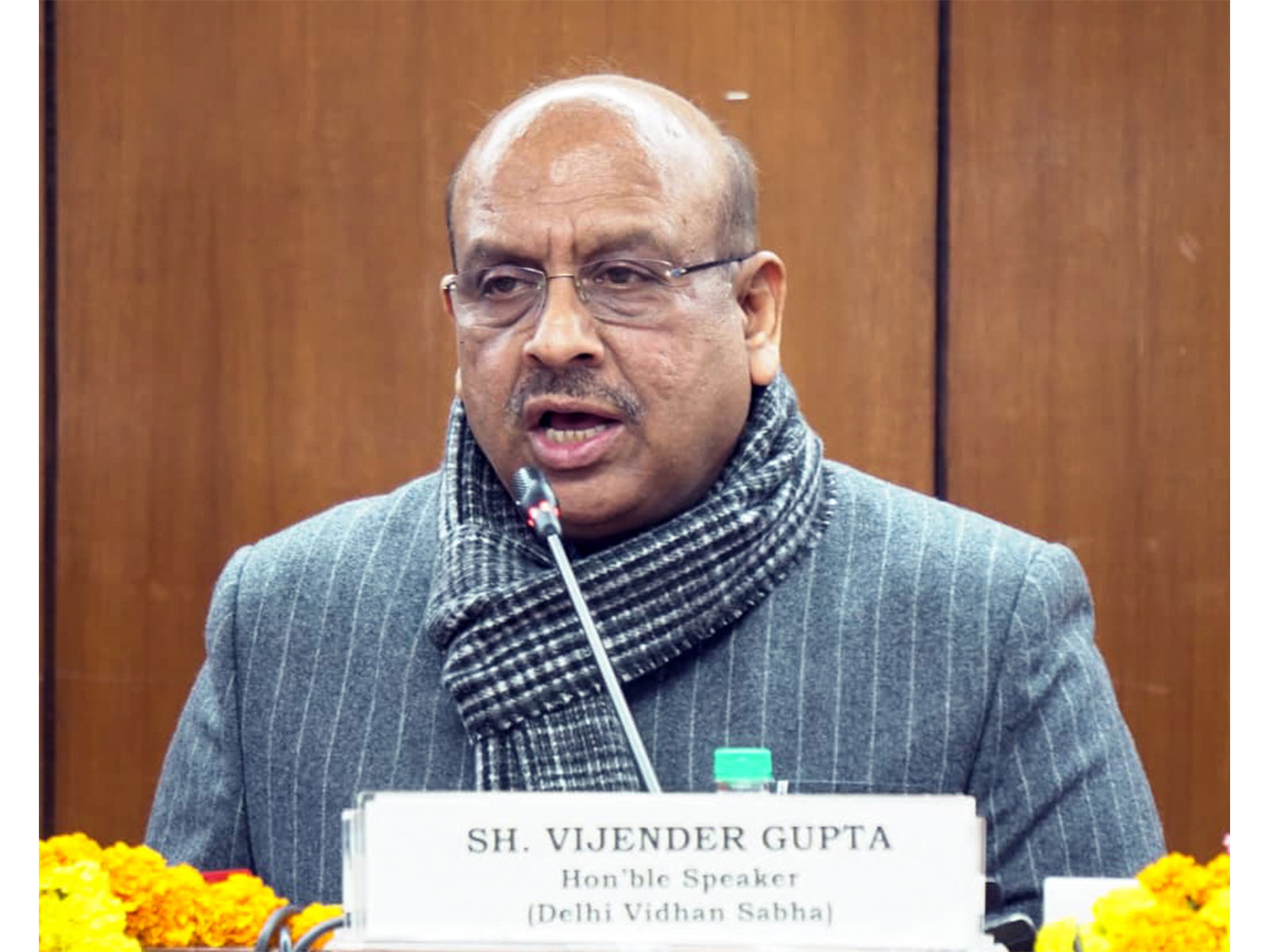 Delhi Assembly Speaker Vijender Gupta (File Photo/ANI) Delhi Assembly Speaker Vijender Gupta (File Photo/ANI)