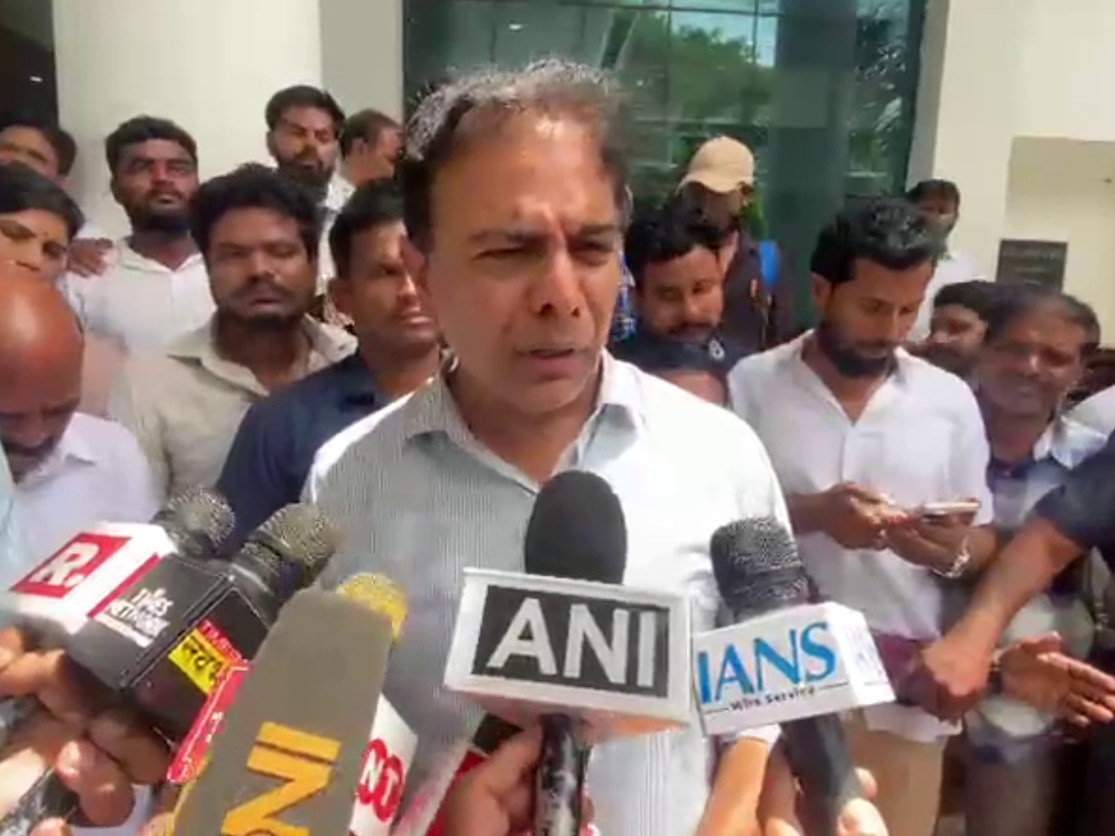 BRS Working President KT Rama Rao (Photo/ANI)