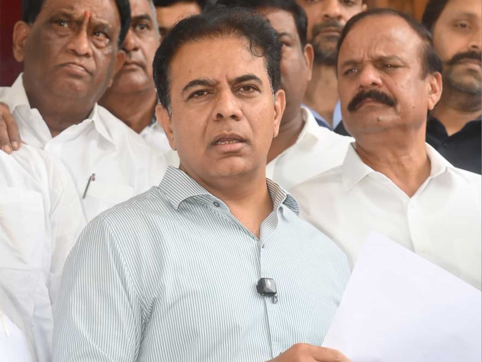 Bharat Rashtra Samithi (BRS) working president KT Rama Rao (Photo/BRS) Bharat Rashtra Samithi (BRS) working president KT Rama Rao (Photo/BRS)