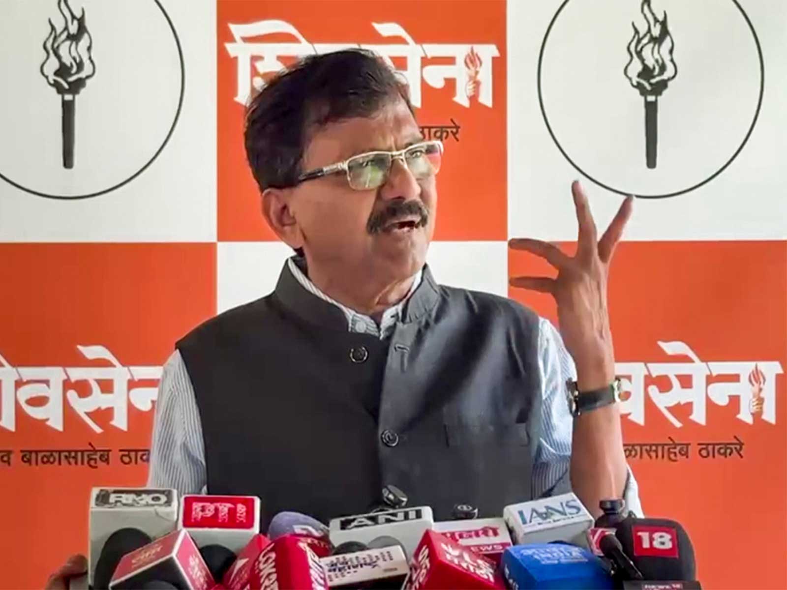 Shiv Sena (UBT) MP Sanjay Raut (File photo/ANI)