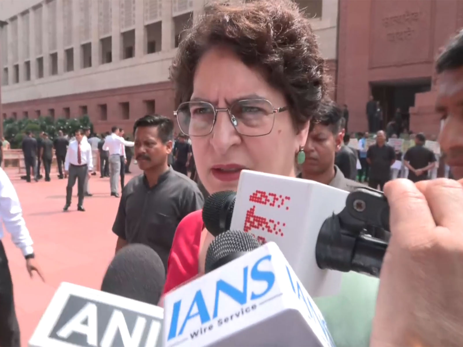 Congress MP Priyanka Gandhi Vadra (Photo: ANI)