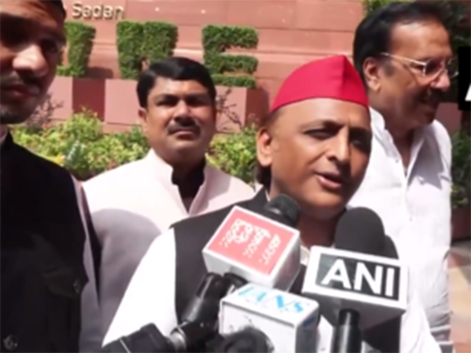 Akhilesh Yadav speaking on FCRA Bill (Photo/ANI)