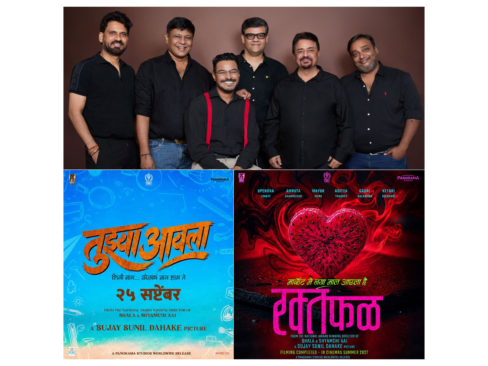 Panorama Studios Expands Marathi Film Slate with National award winner Sujay S. Dahake’s ‘Tujhya Aaila’ and ‘Raktaphal’ Panorama Studios Expands Marathi Film Slate with National award winner Sujay S. Dahake’s ‘Tujhya Aaila’ and ‘Raktaphal’