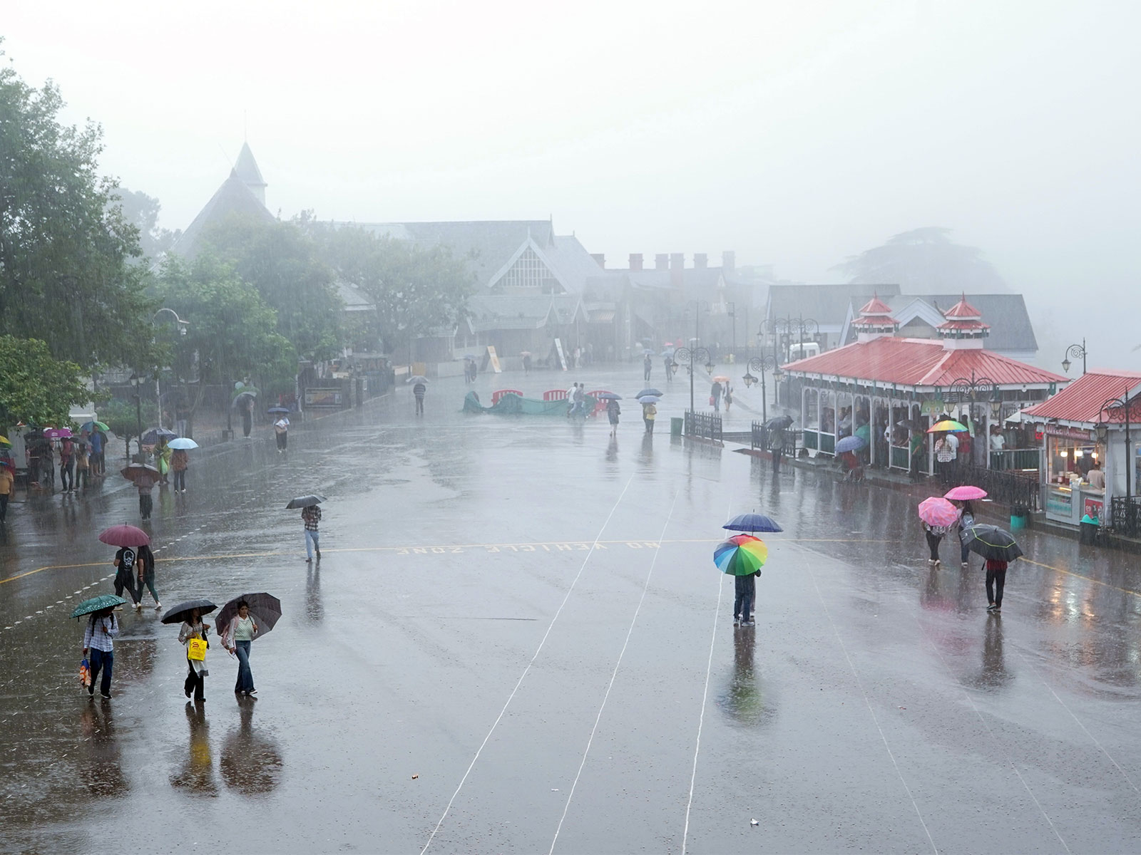 A view of heavy rainfall in Himachal Pradesh (File Photo/ANI) A view of heavy rainfall in Himachal Pradesh (File Photo/ANI)