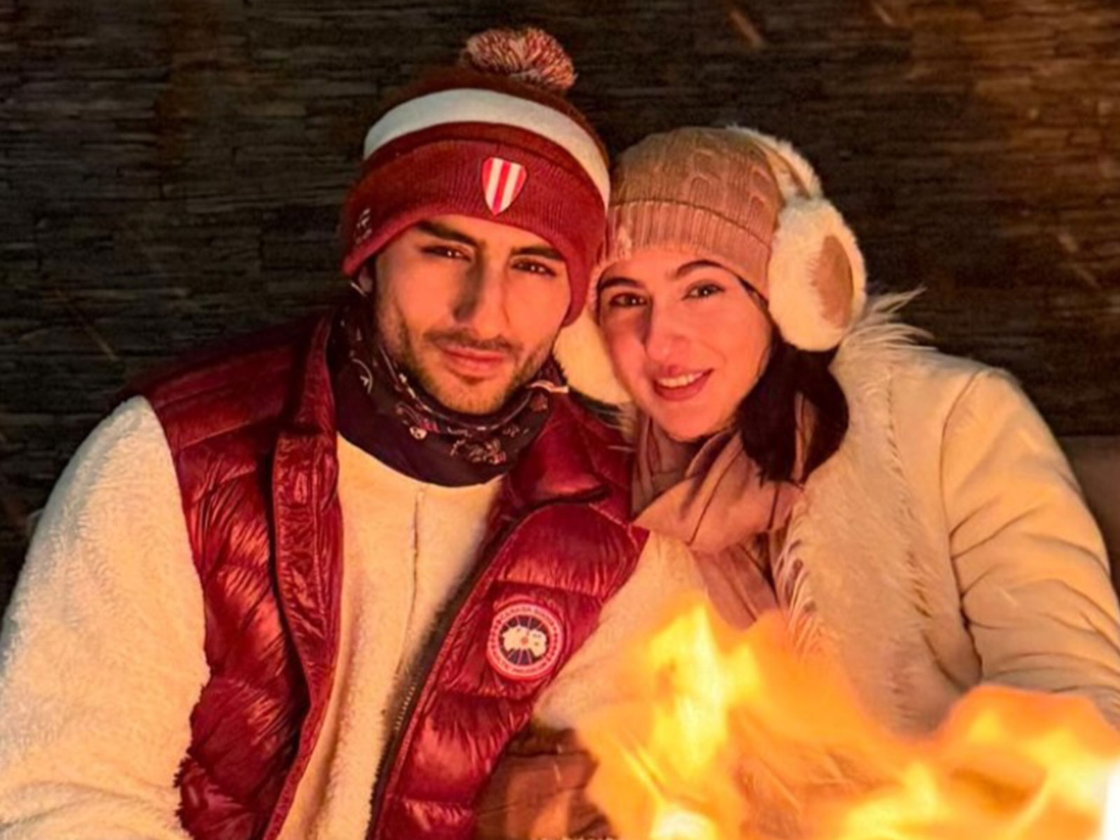 Sara Ali Khan with Ibrahim (Image source: Ibrahim's Instagram) Sara Ali Khan with Ibrahim (Image source: Ibrahim's Instagram)