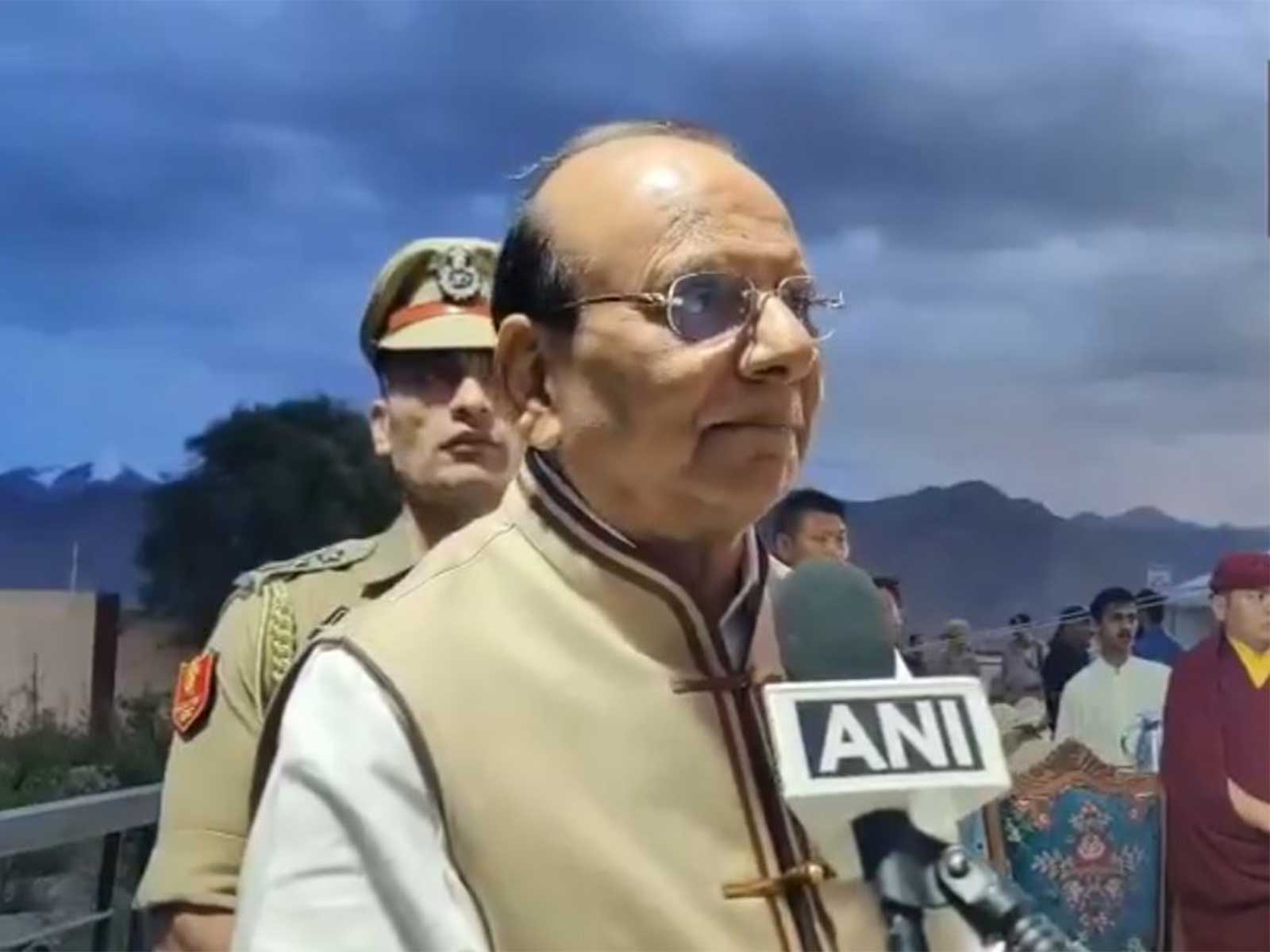 Ladakh Lieutenant Governor Vinai Kumar Saxena (Photo/ANI)