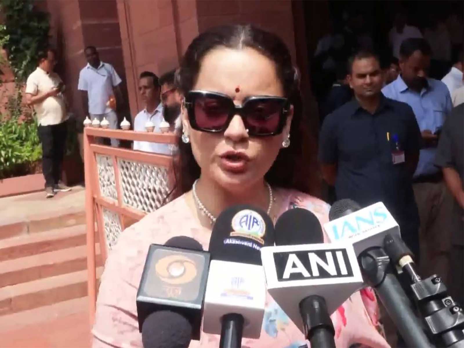Kangana Ranaut, BJP MP (Photo: ANI) Kangana Ranaut, BJP MP (Photo: ANI)