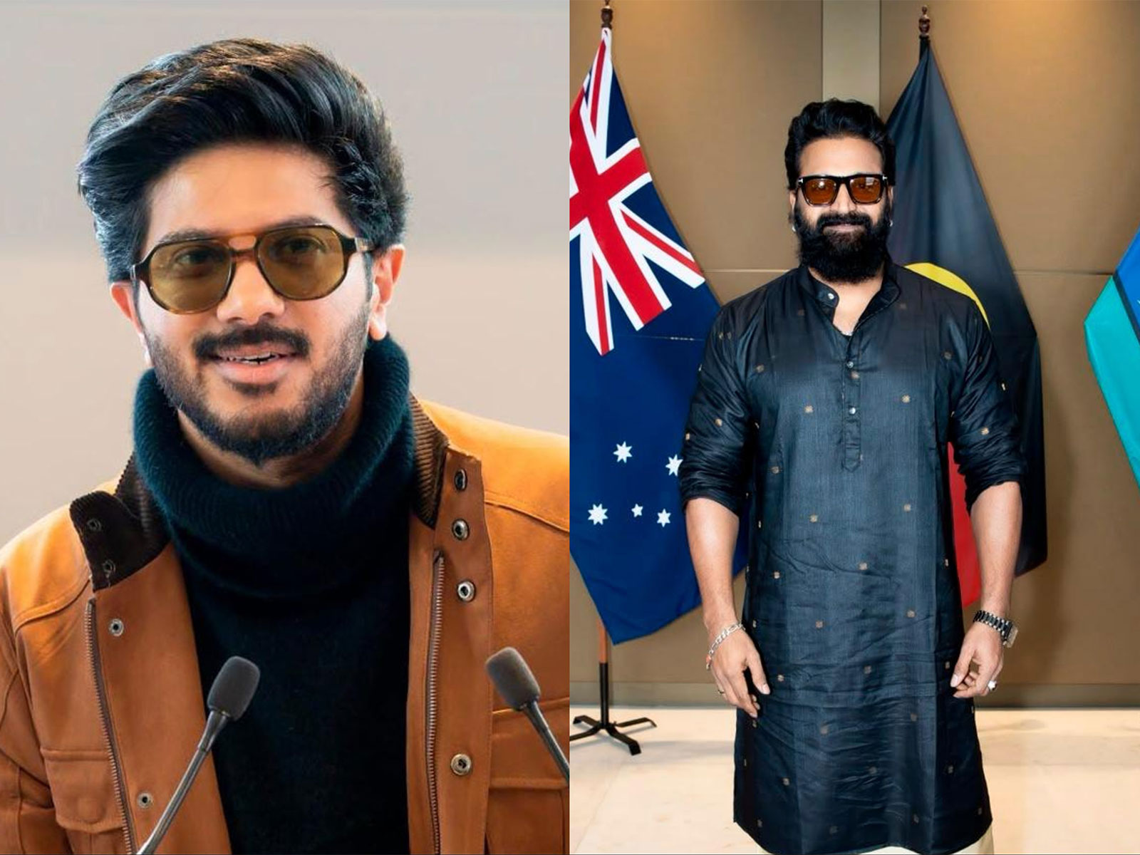 Dulquer Salmaan, Rishab Shetty (Photo/IFFM team) Dulquer Salmaan, Rishab Shetty (Photo/IFFM team)