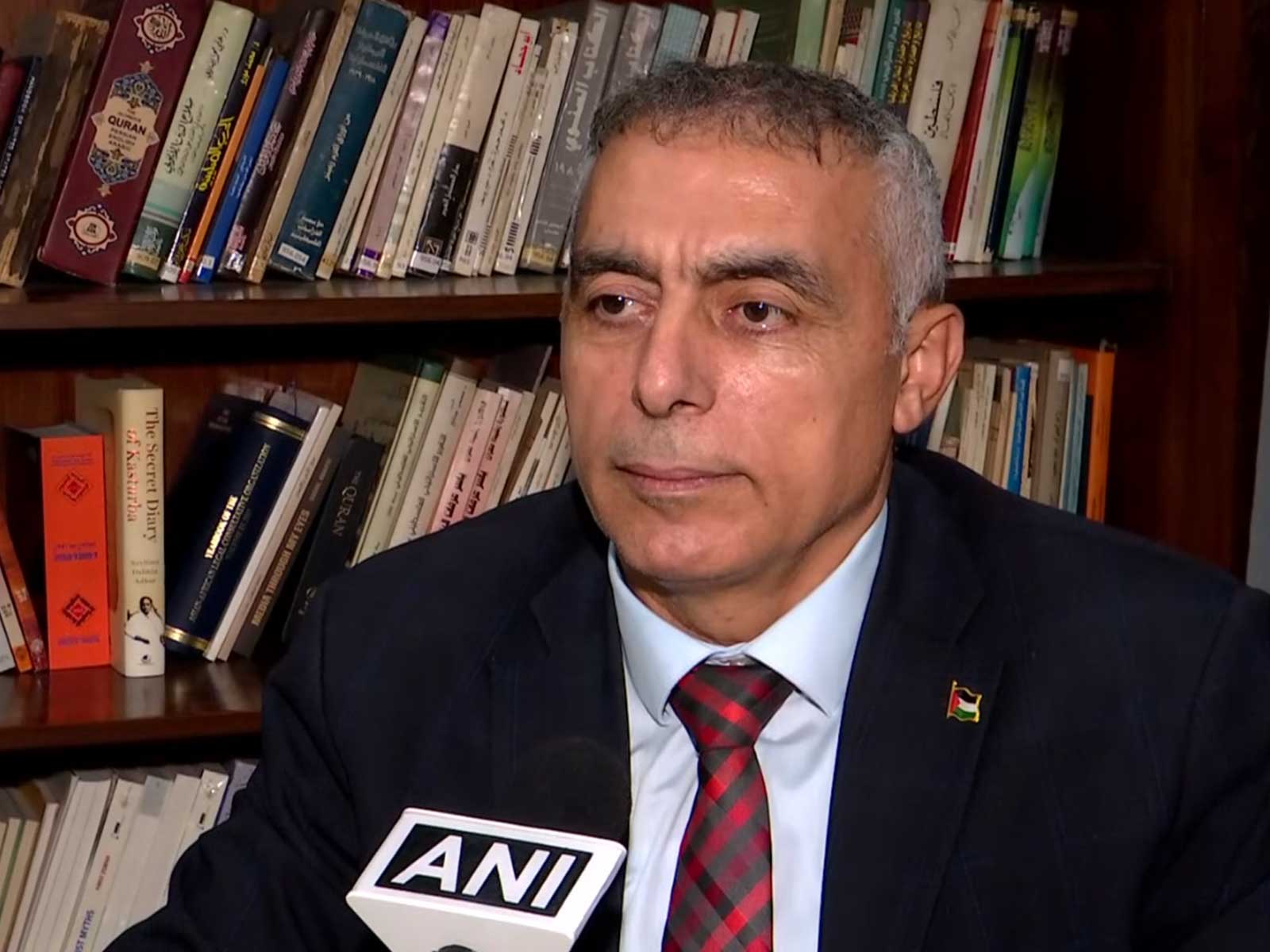 Palestine Ambassador to India Abdullah M Abu Shawesh (Photo/ANI)