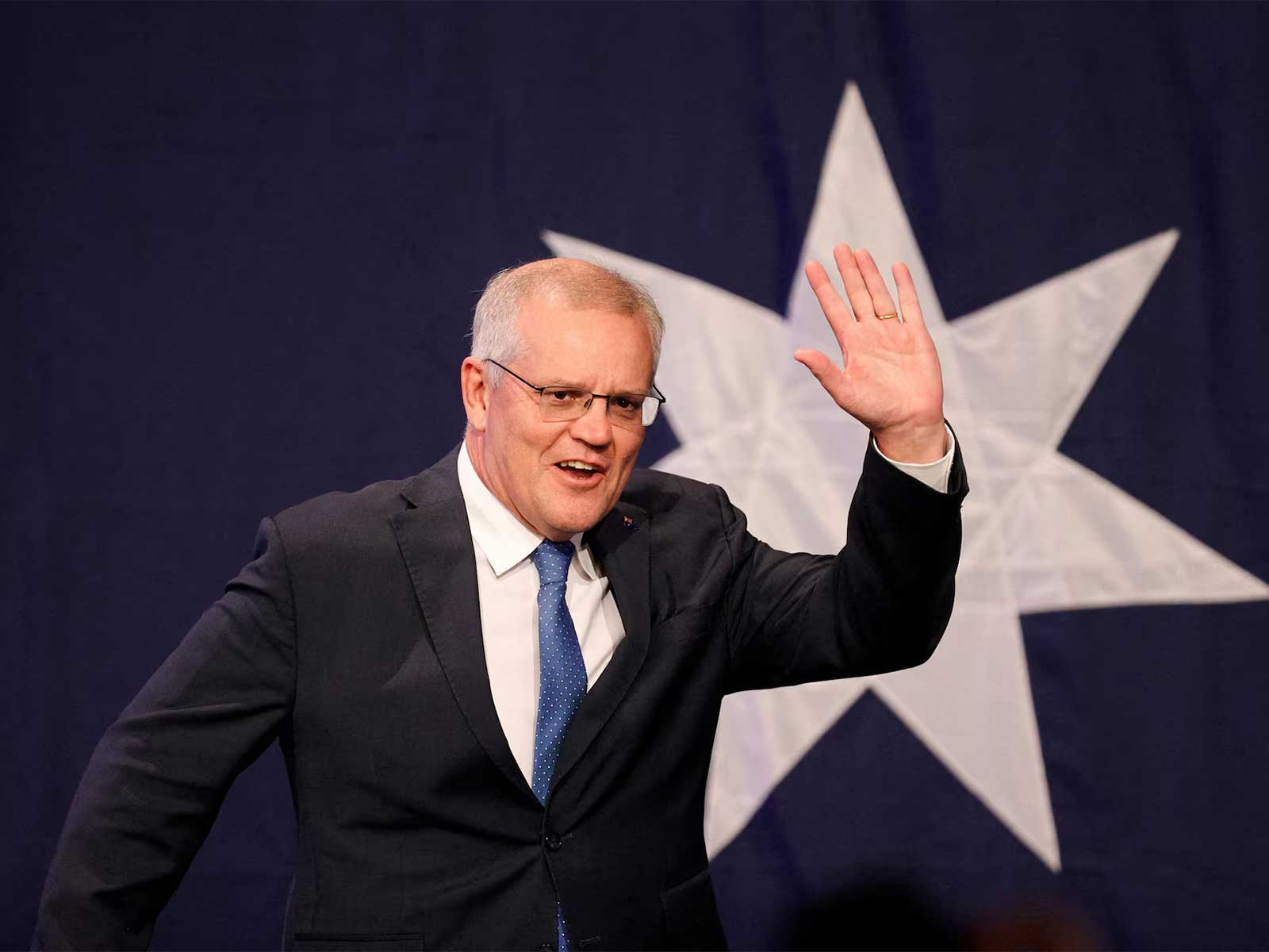 Former Australian Prime Minister Scott Morrison (Photo/Reuters)