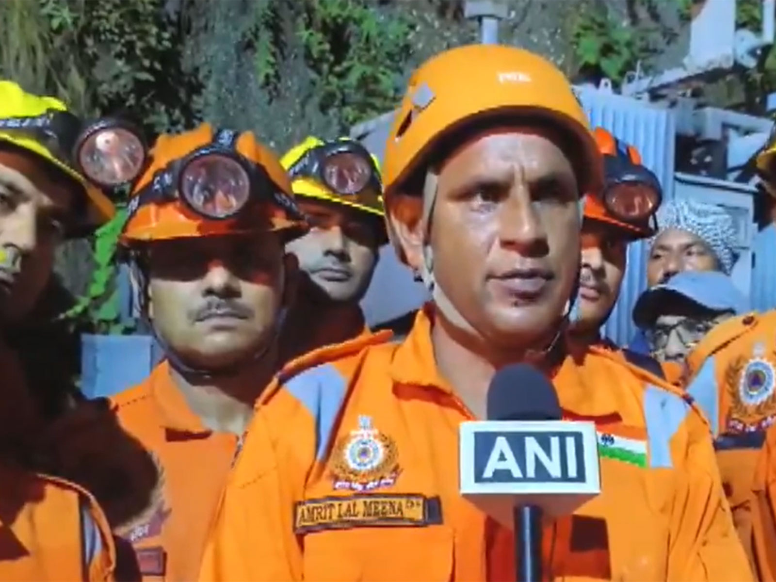 NDRF team commander Amrit Lal Meena (Photo/ANI)