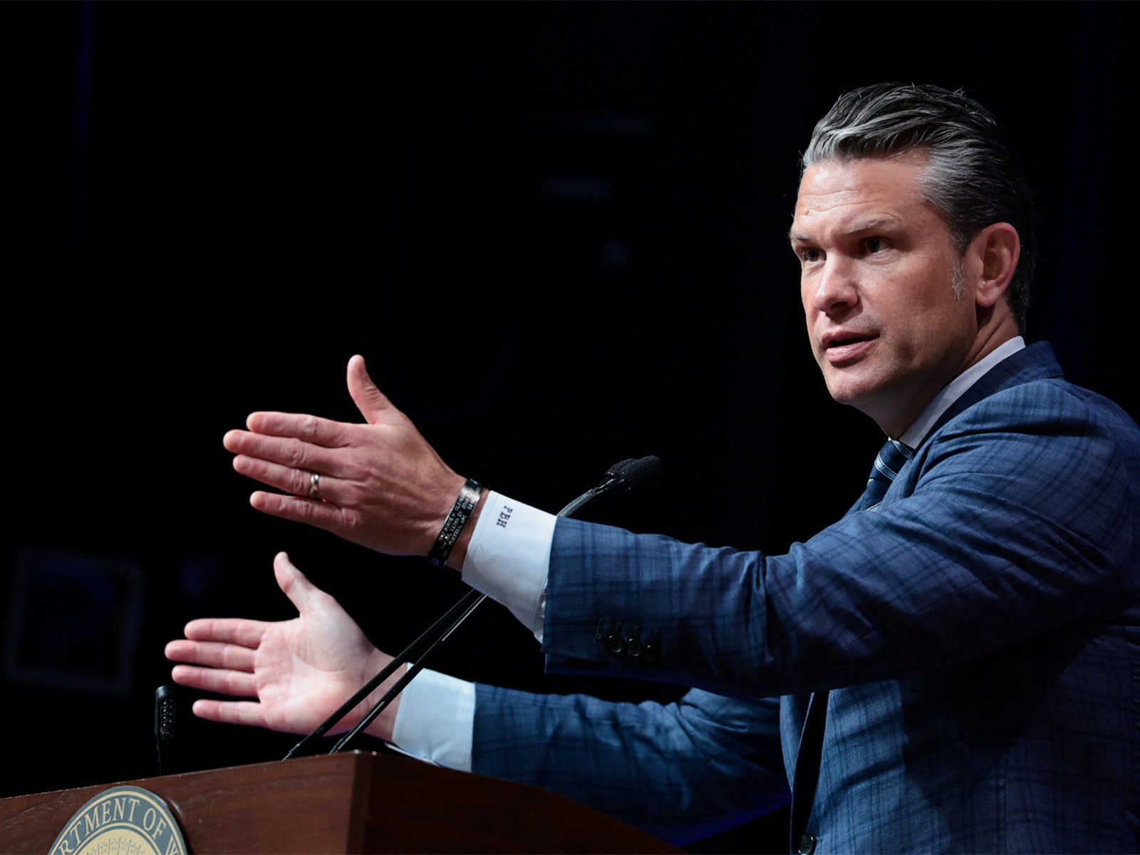 US War Secretary Pete Hegseth (Photo/Reuters) US War Secretary Pete Hegseth (Photo/Reuters)