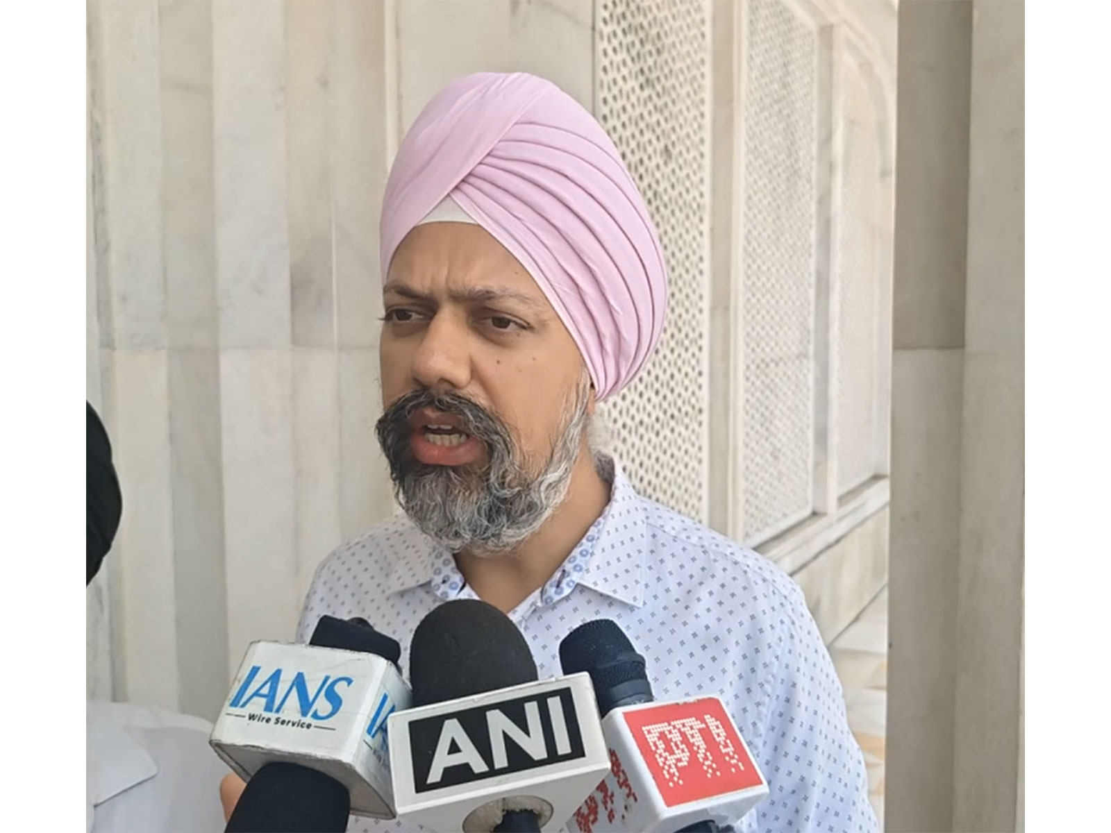 UK Member of Parliament Tanmanjeet Singh Dhesi (Photo/ANI)